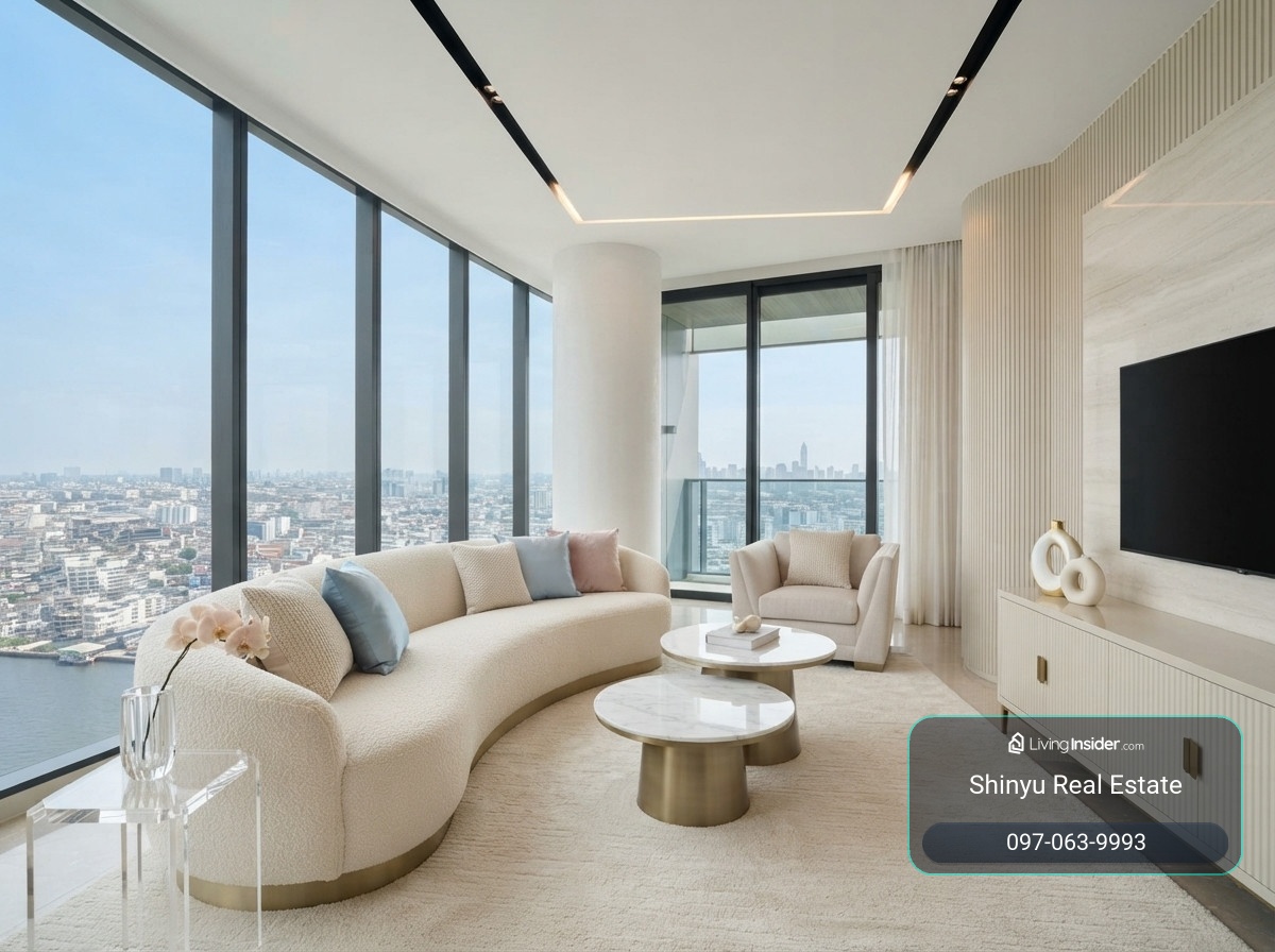 ให้เช่าคอนโด Banyan Tree Residences Riverside Bangkok - 2 ห้องนอน 3 ห้องน้ำ - เช่า 190,000 บาท/เดือน [BWr2609006]  – รูปที่ 4