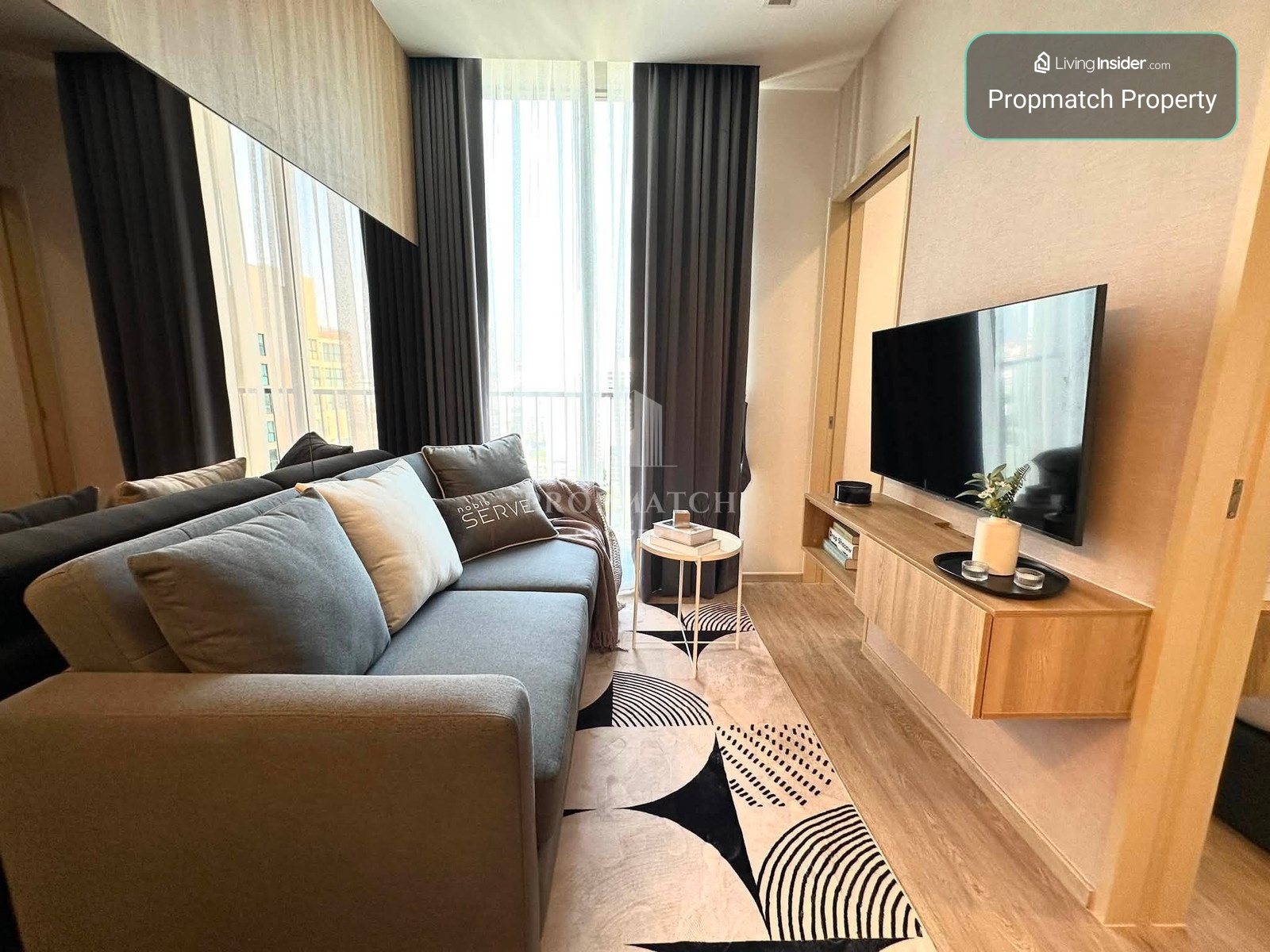 ✨Flash Deal ✨Noble State 39 ( 1Bed 1Bath 35SQM.) พร้อมอยู่ ! เพียง 32,000 บาทต่อเดือน Tel.0981315848@propmatch  – รูปที่ 2