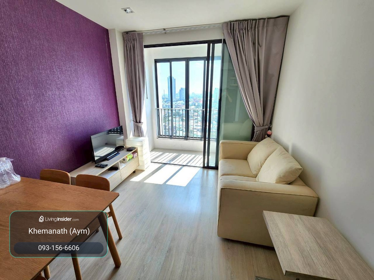 🥰ให้เช่าคอนโด Ideo Mobi Sathorn | ขนาด 51.61 ตรม. 2 นอน 2 น้ำ 1 พักผ่อน | ชั้น 21 ห้องวิวสวยพร้อมอยู่เพียง 25k🔥 – รูปที่ 2
