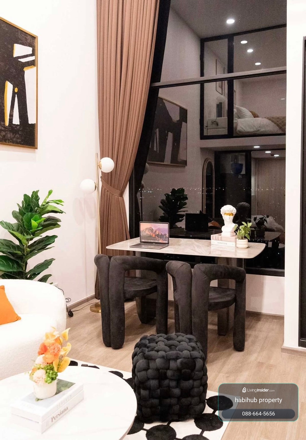 🏠✨ โซ ออริจิ้น เกษตร อินเตอร์เชนจ์ (So Origin Kaset Interchange) | ขาย/เช่า คอนโด Duplex 1 ห้องนอน (HBH-LP-15) – รูปที่ 3