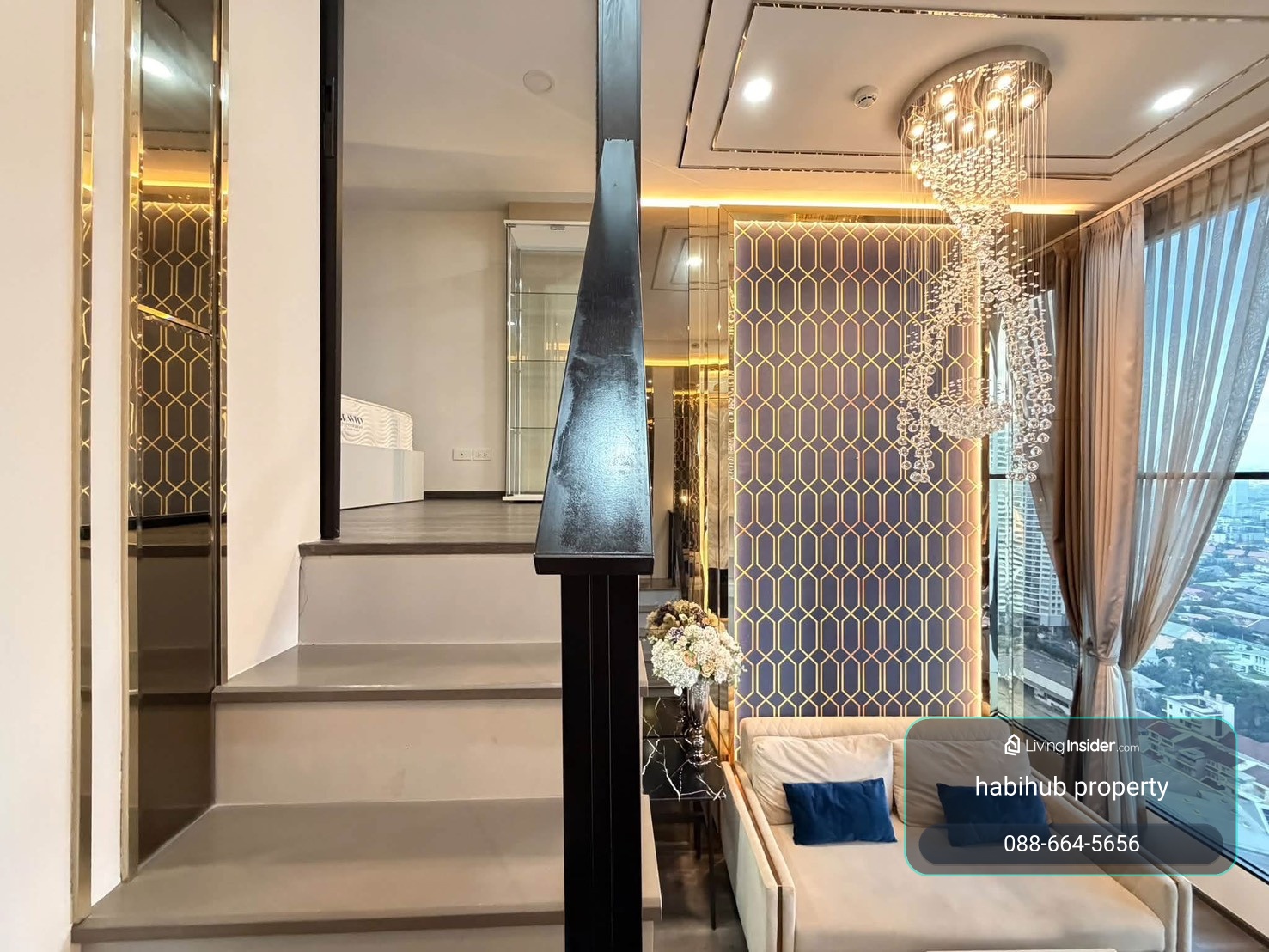 🏠✨ ไนท์บริดจ์ สเปซ รัชโยธิน (KnightsBridge Space Ratchayothin) | เช่าคอนโด Duplex 1 ห้องนอน (HBH-LP-34) – รูปที่ 4