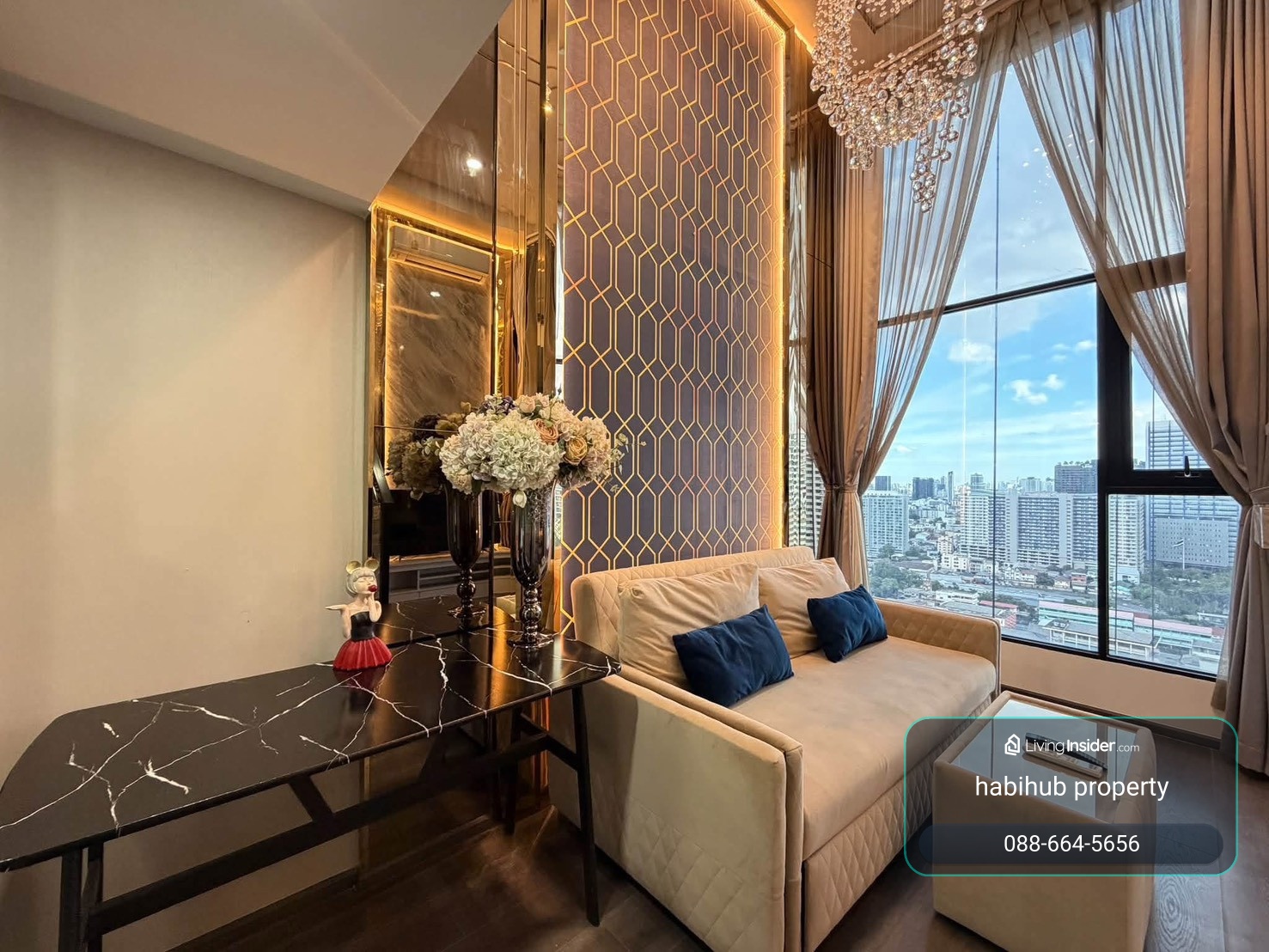 🏠✨ ไนท์บริดจ์ สเปซ รัชโยธิน (KnightsBridge Space Ratchayothin) | เช่าคอนโด Duplex 1 ห้องนอน (HBH-LP-34) – รูปที่ 3