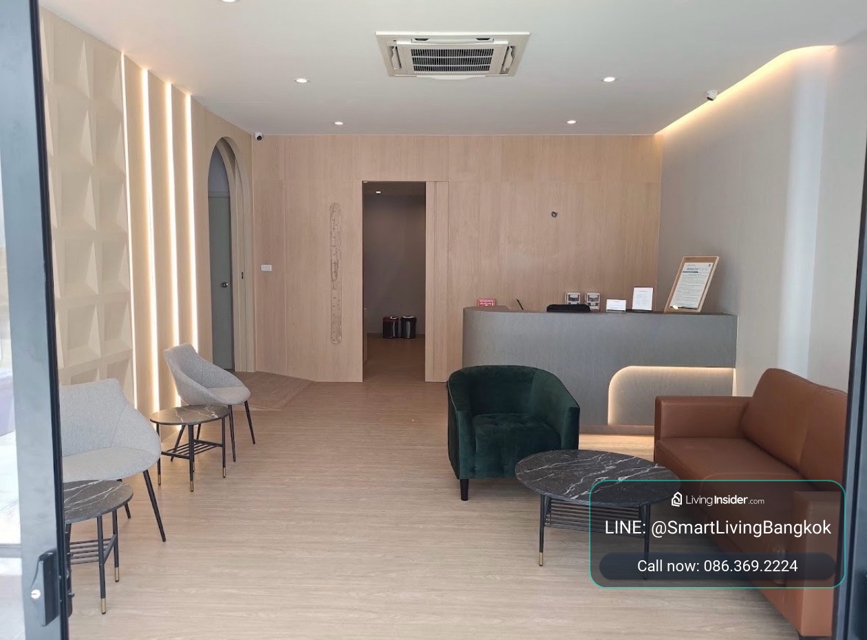 โฮมออฟฟิศ 4 ชั้น วัชรพล ใกล้รถไฟฟ้าและทางด่วน พร้อมพื้นที่ Lounge – รูปที่ 2
