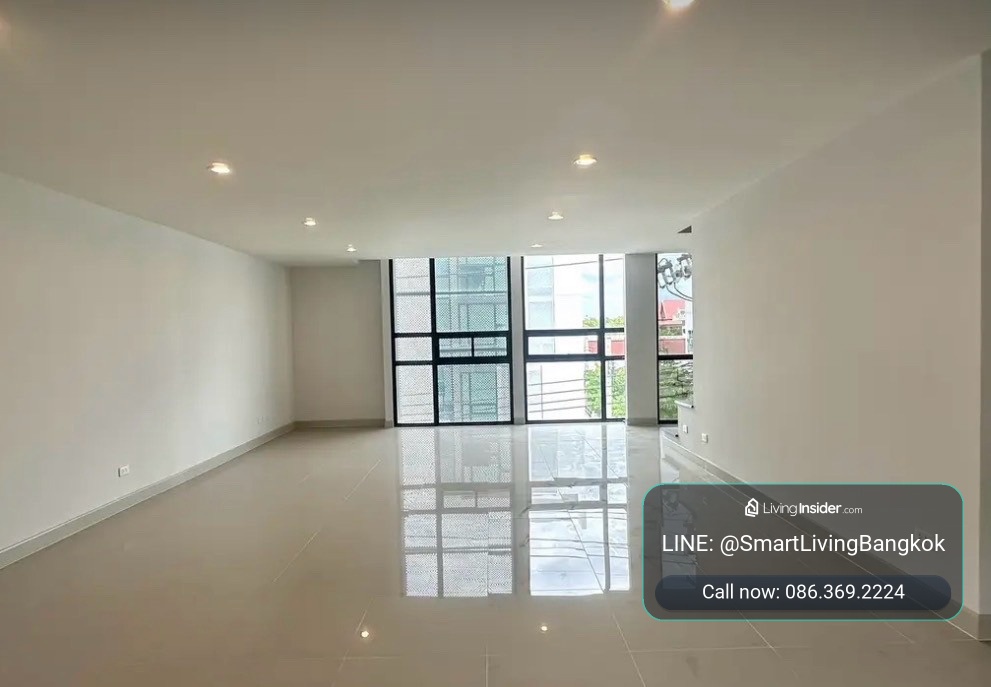 โฮมออฟฟิศ 4 ชั้น วัชรพล ใกล้รถไฟฟ้าและทางด่วน พร้อมพื้นที่ Lounge – รูปที่ 3