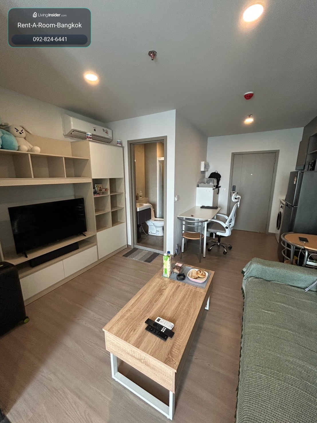 C260254 Aspire sukhumvit rama 4, 31 sqm 1 bed fully furnished, rent 19,000 – รูปที่ 2