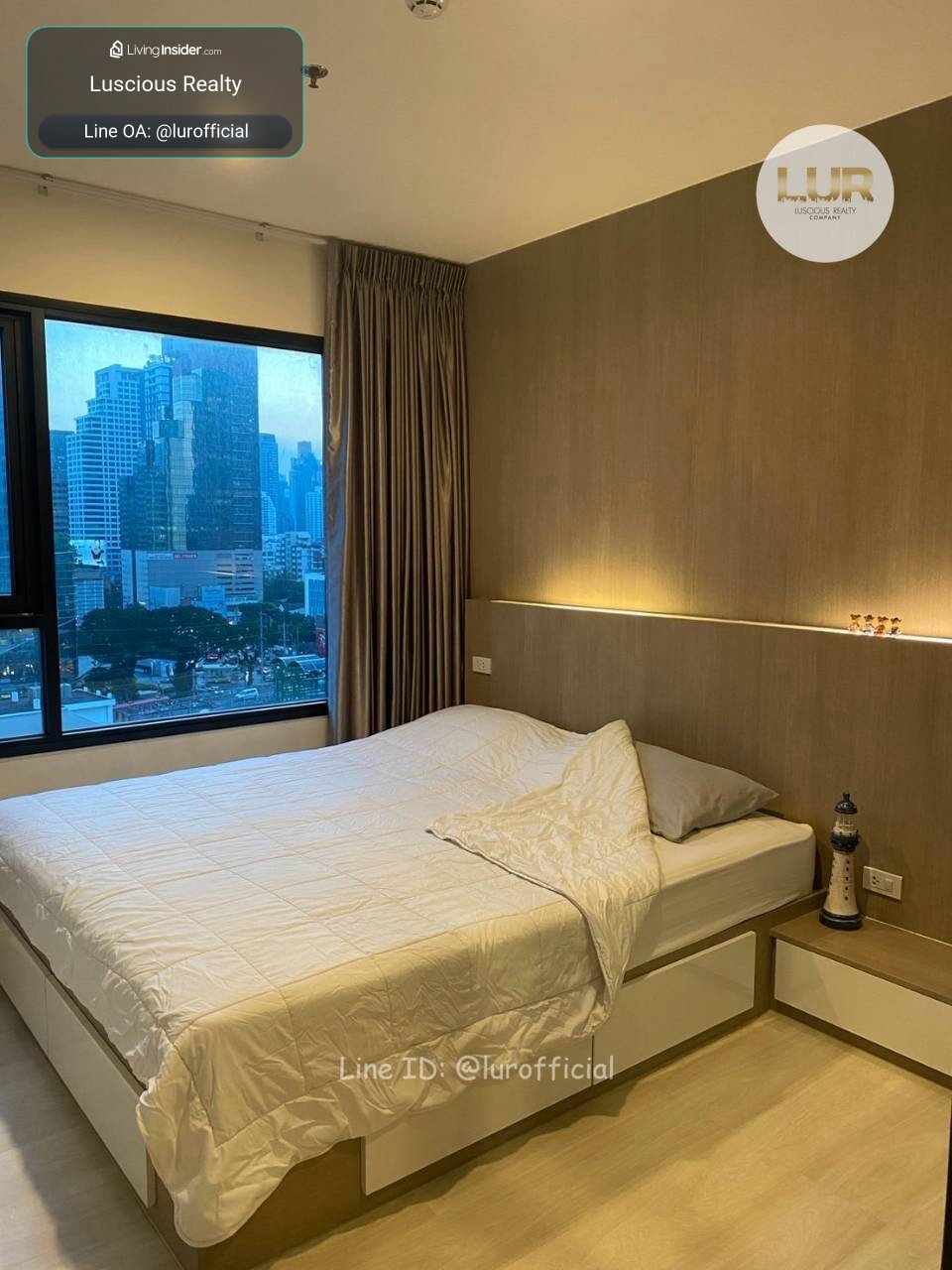 คอนโดให้เช่า ทำเลดี ใกล้ MRT เพชรบุรี ระเบียงวิวอโศก | Life Asoke – รูปที่ 2