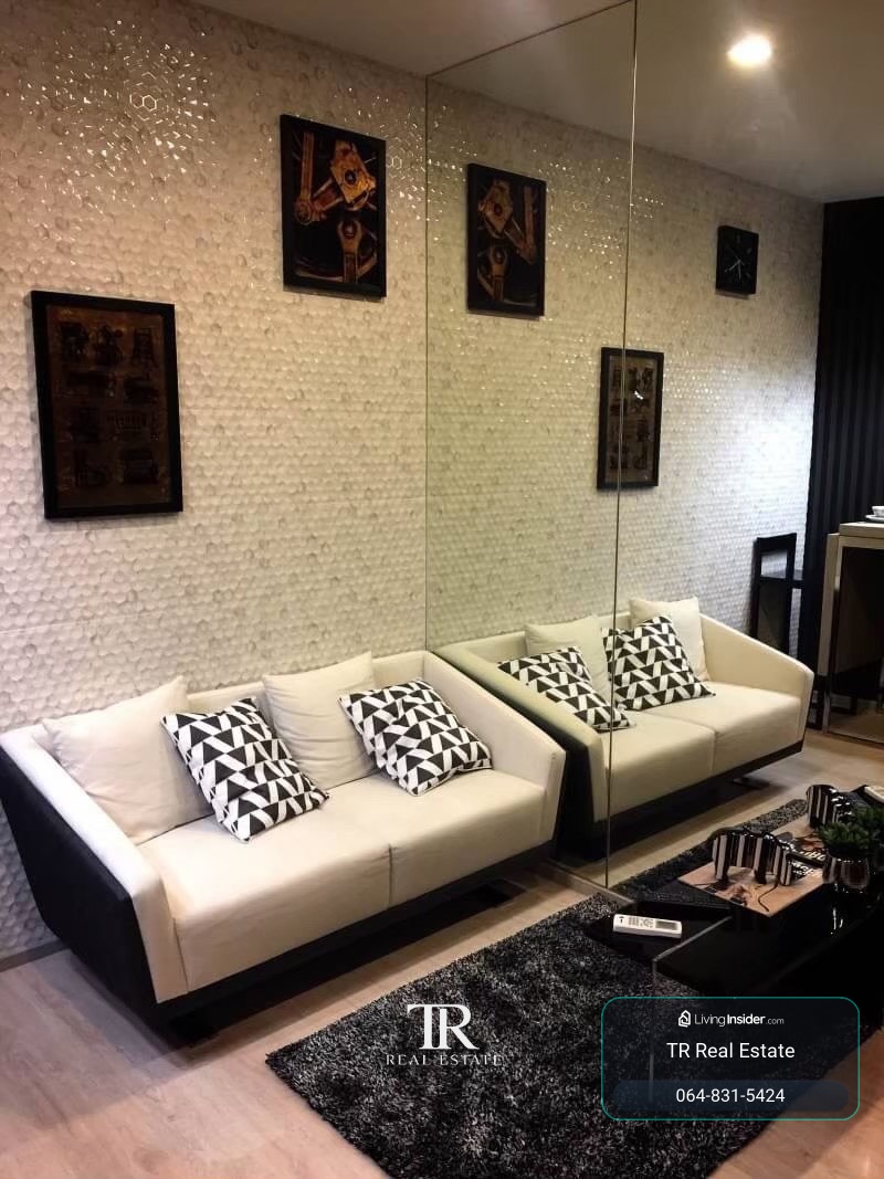 🏡 ขายและให้เช่า M Thonglor 10 | 1 ห้องนอน | 30 ตร.ม. | ชั้น 16 | ทองหล่อ-เอกมัย | 💰เช่า 25,000 บาท/เดือน | 💰ขาย 7.5 ล้านบาท | LINE: @944hjngx | รหัสทรัพย์: UE0091 – รูปที่ 4