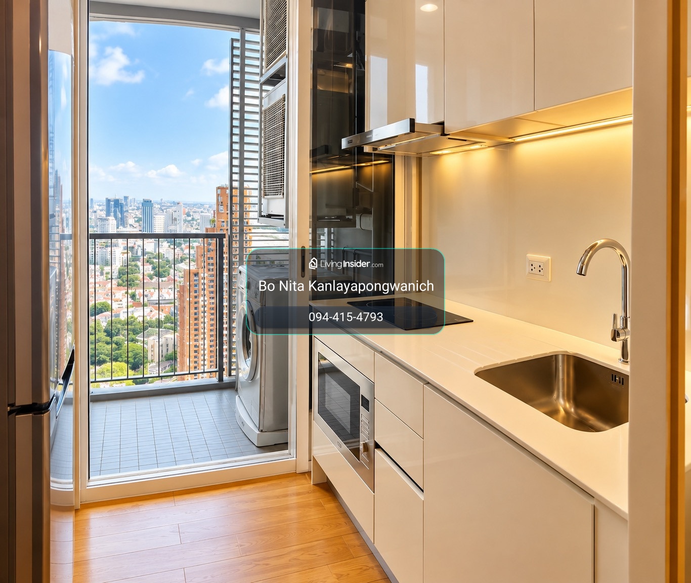 🔥 The Saint Residences ห้องสวย ชั้นสูง วิวเมือง | เพียง 15,000 บาท/เดือน – รูปที่ 3