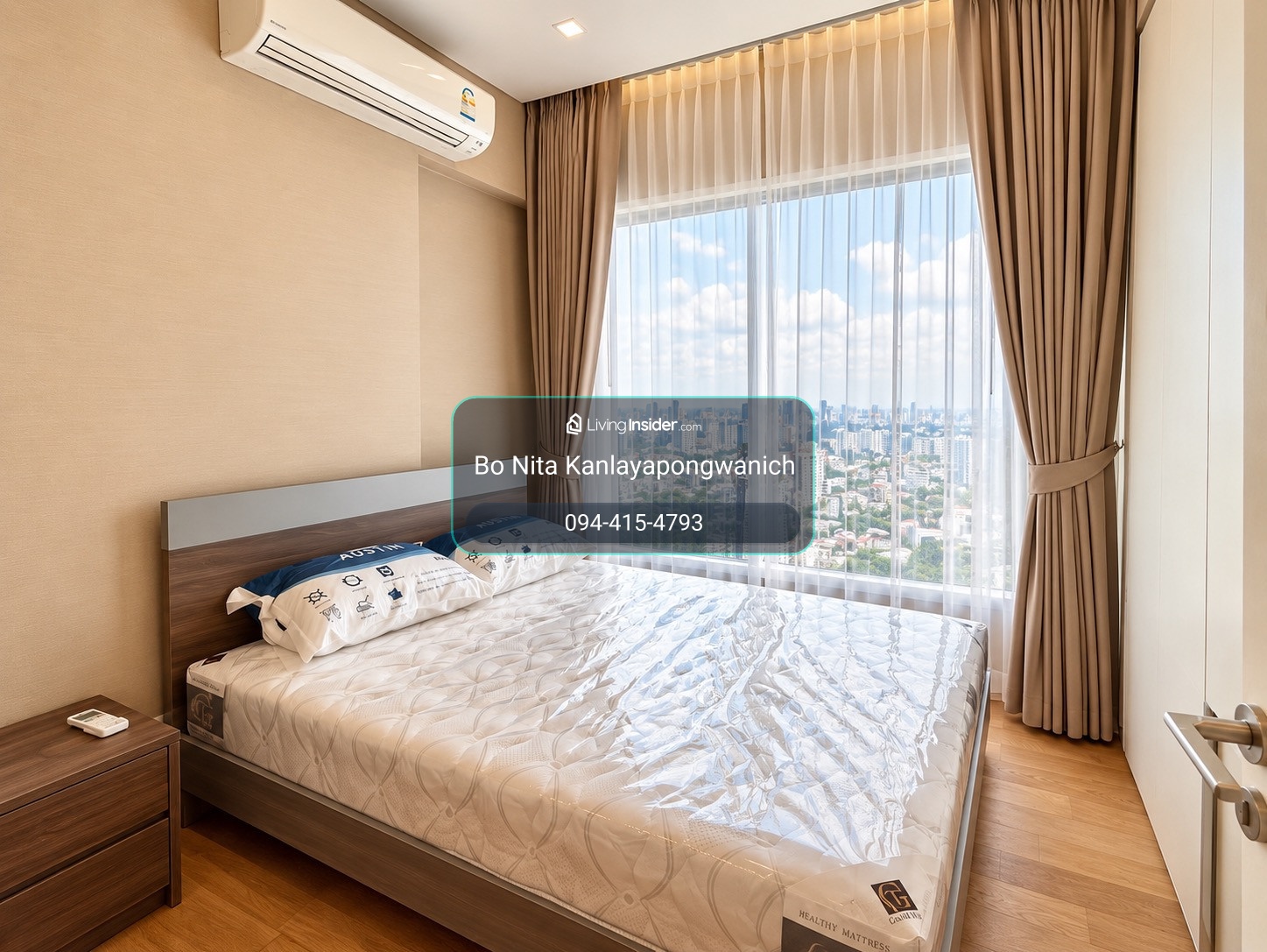 🔥 The Saint Residences ห้องสวย ชั้นสูง วิวเมือง | เพียง 15,000 บาท/เดือน – รูปที่ 4