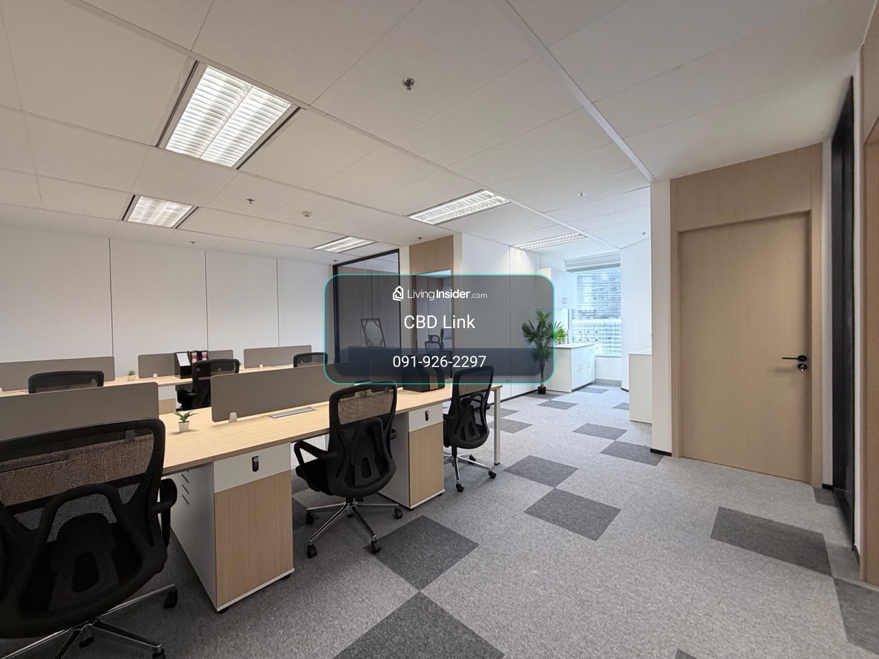 Furnished office, Includes electricity &amp; Internet charges, 550m from BTS Phloen Chit.  – รูปที่ 4