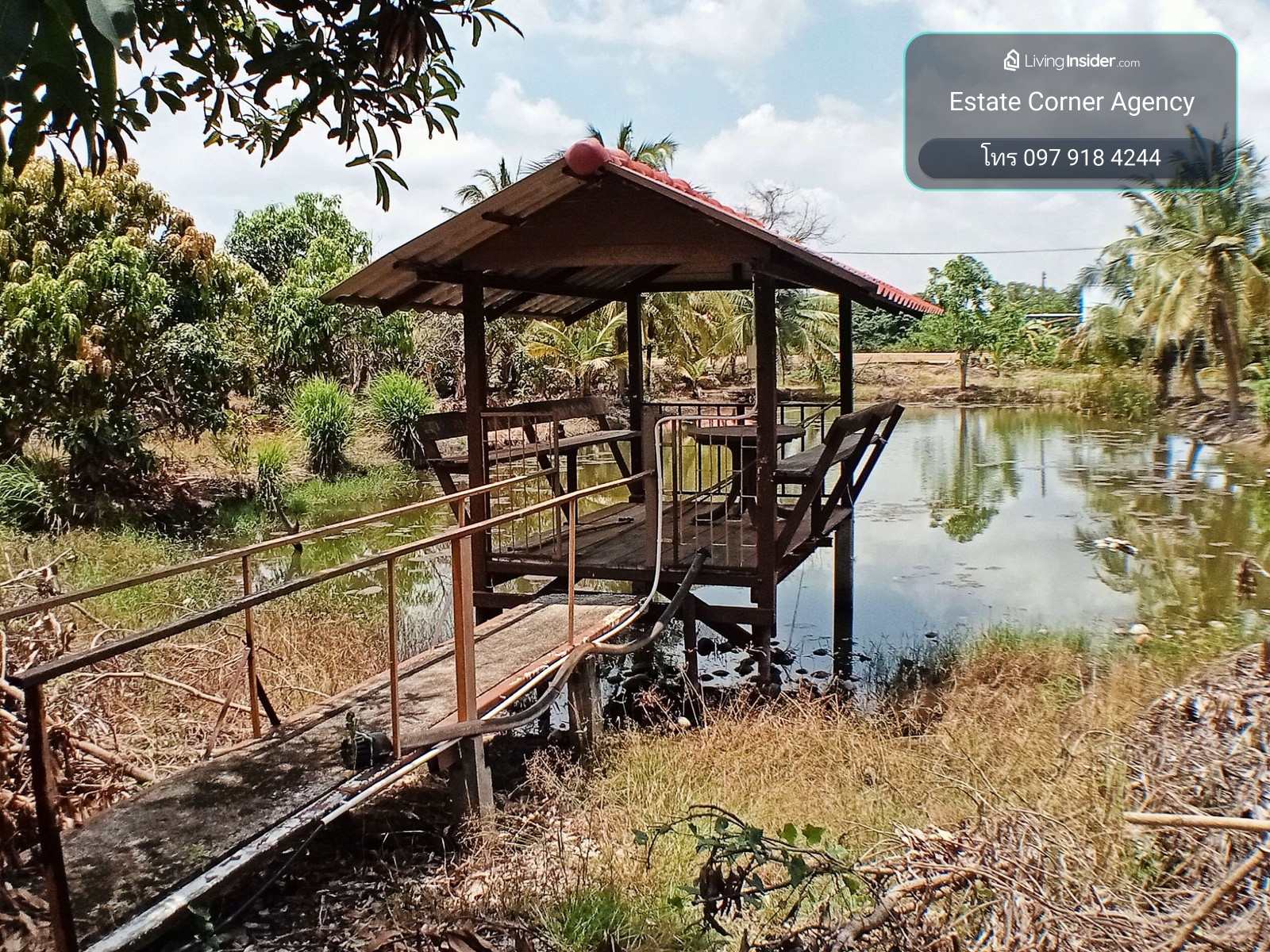 97985 - Urgent! Beautiful plot of land for sale With buildings, prime location, high potential, near Saman Rattanaram Temple, Chachoengsao Province, just 5 minutes! – รูปที่ 3