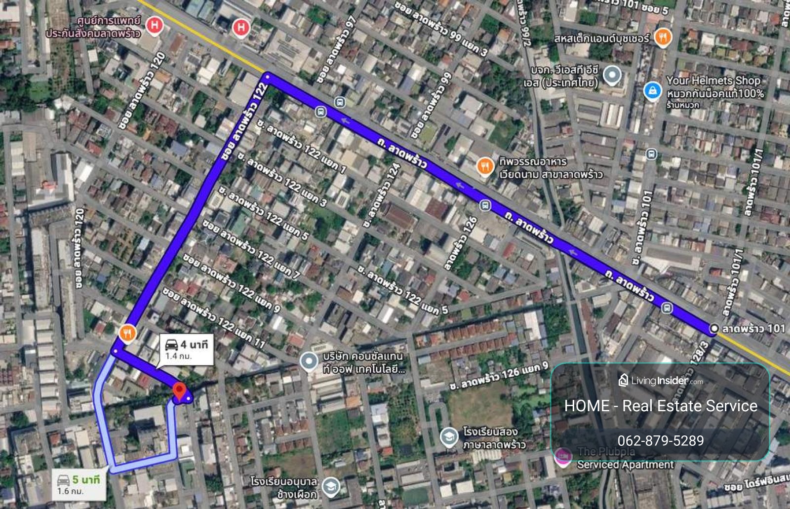 Vacant land at Ladprao 122, Soi 15. / 49.9 Square Wa (FOR SALE) TPM463 – รูปที่ 3