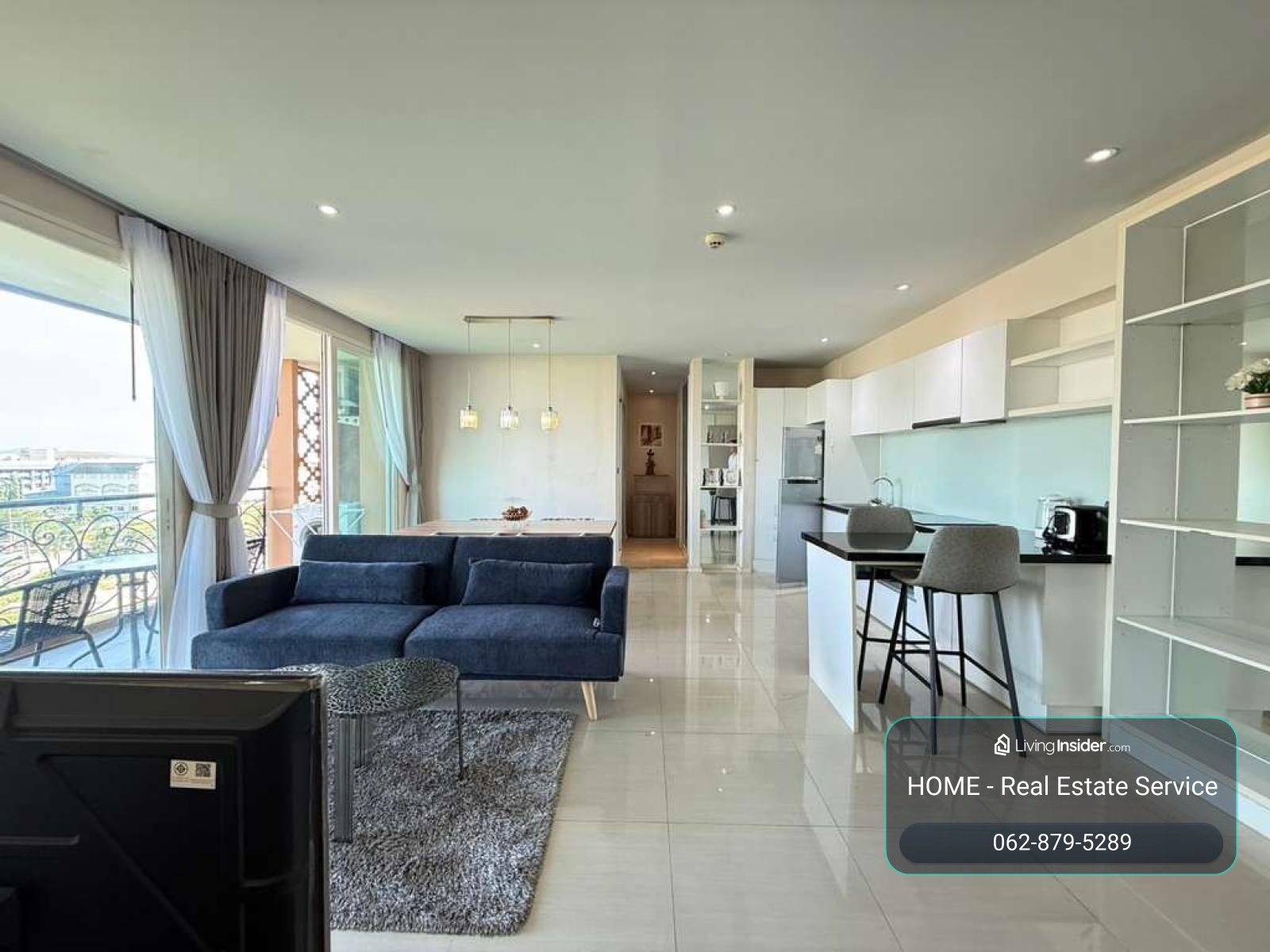 Atlantis Condo Resort Pattaya / 2 Bedrooms (FOR RENT), แอตแลนติส คอนโด รีสอร์ท พัทยา / 2 ห้องนอน (ให้เช่า) KP227 – รูปที่ 4