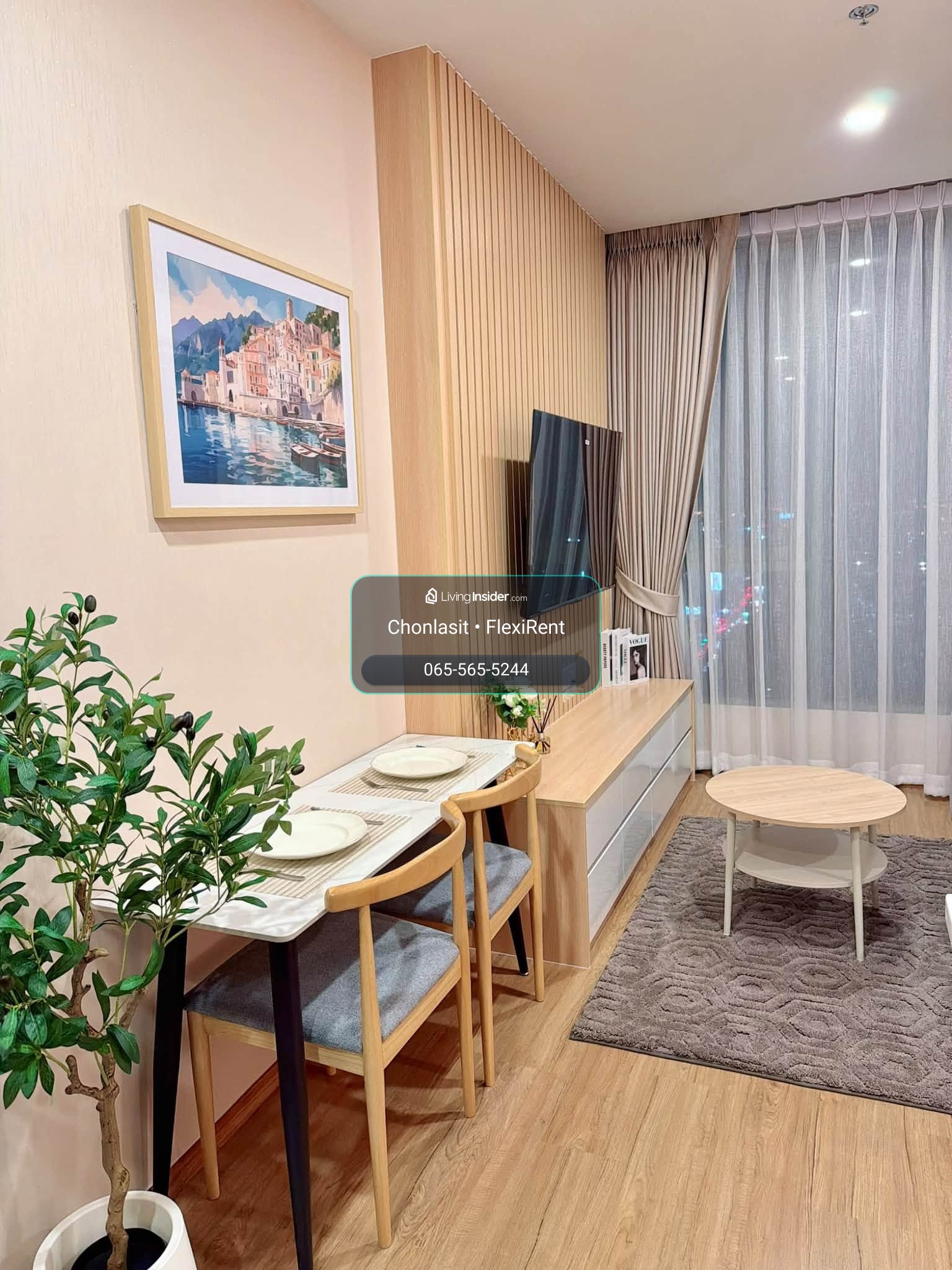 🔥 FOR RENT | CLOUD THONGLOR 🔥 ✨ ห้องใหม่ ไม่เคยมีผู้เช่า | ชั้น 39 | พร้อมเข้าอยู่ ✨ 🏙️ 1 Bedroom | 32 ตร.ม. | ชั้น 39 – รูปที่ 3