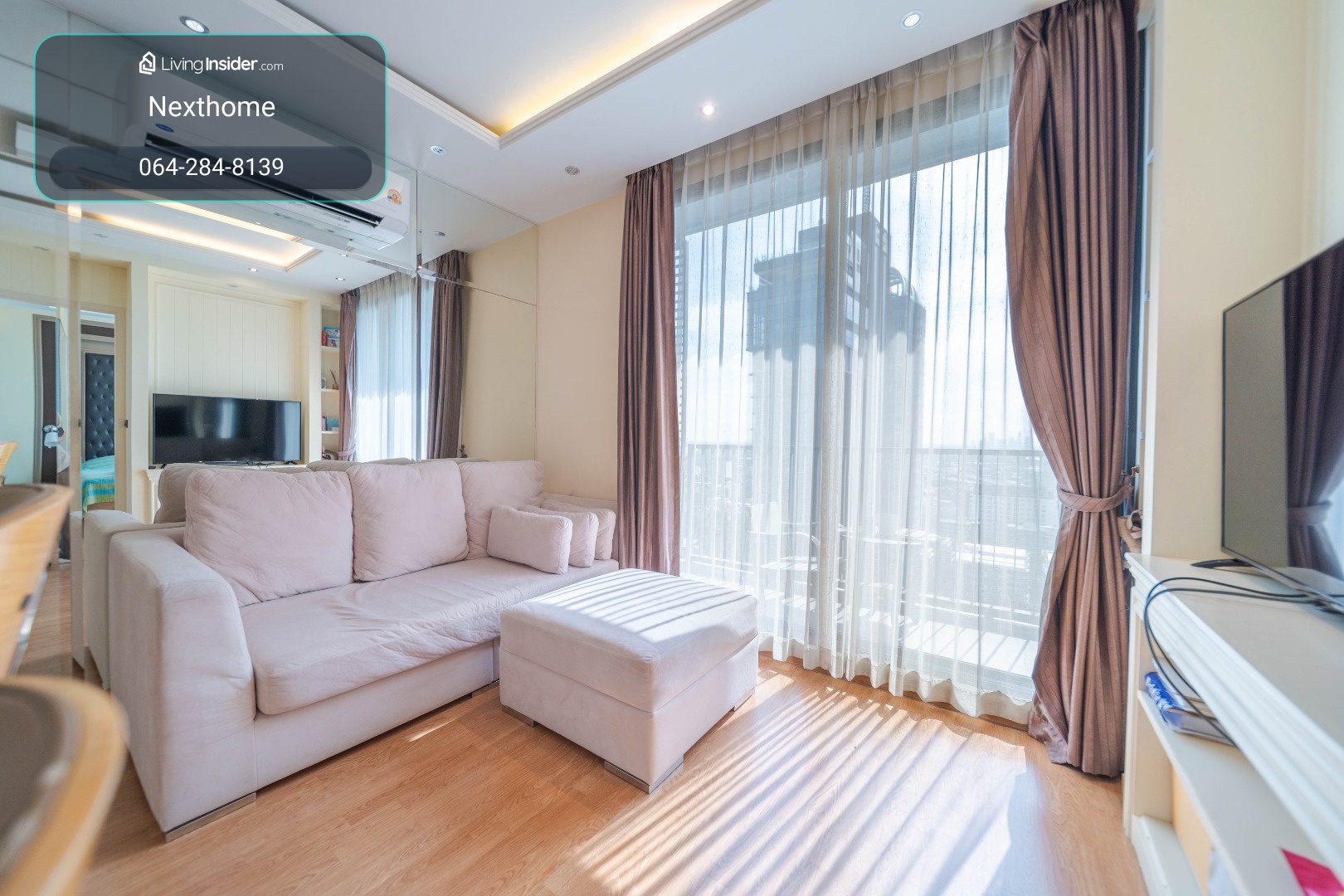 🔥ให้เช่าด่วน🔥Q House สุขุมวิท 79 - ห้องหัวมุมวิวสวย ขนาด 60 ตร.ม. 2 ห้องนอน 2 ห้องน้ำ ใกล้ BTS อ่อนนุชเพียง 150 เมตร เฟอร์นิเจอร์ครบ พร้อมเข้าอยู่ได้เลย – รูปที่ 4