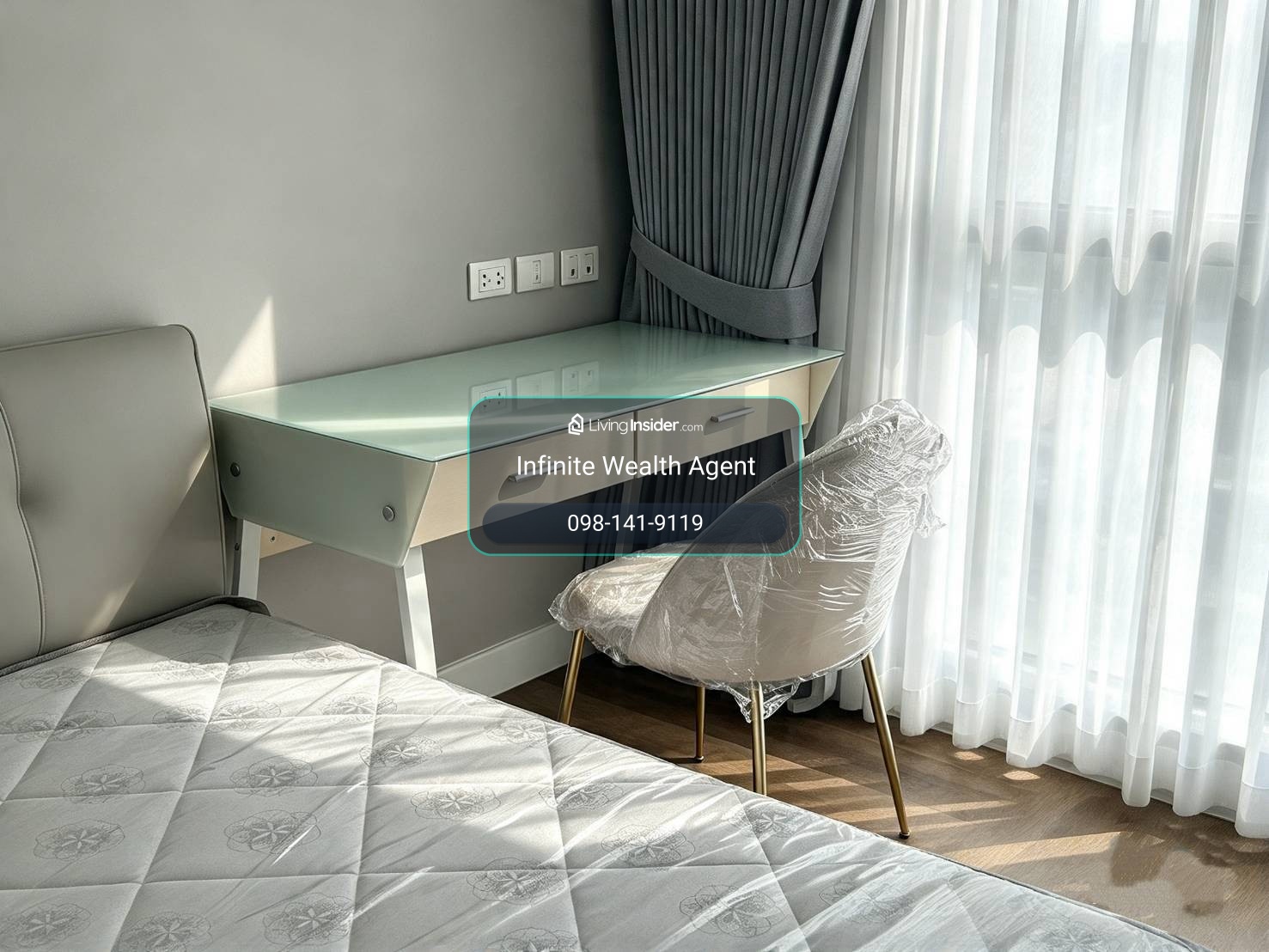 ✨ Newly renovated unit with brand-new furniture! | CU Terrace near Chula-Siam • 1 Bed 28 sqm 19k/mo • Free viewing, book now! – รูปที่ 3