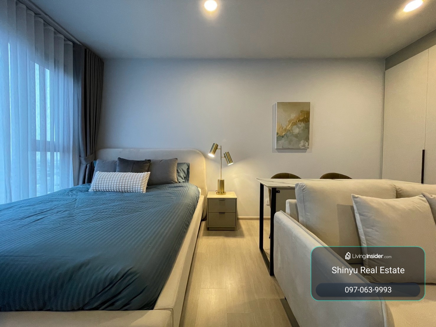 For Rent/Sale: Aspire Onnut Station Condo - Studio Unit - 27.2 sq.m. - Rent 20,000 THB/month [MSr2610008]  – รูปที่ 4