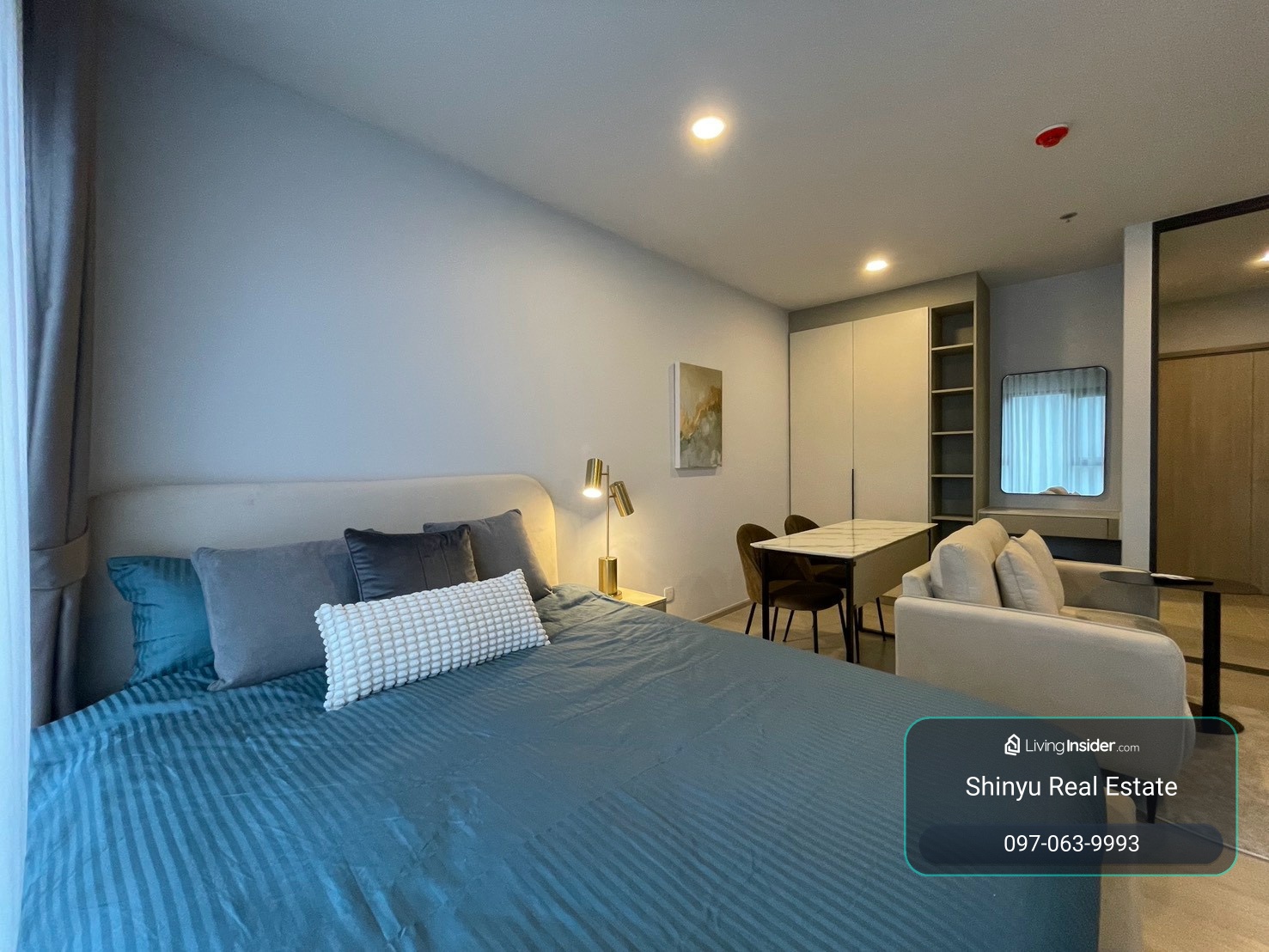 For Rent/Sale: Aspire Onnut Station Condo - Studio Unit - 27.2 sq.m. - Rent 20,000 THB/month [MSr2610008]  – รูปที่ 2