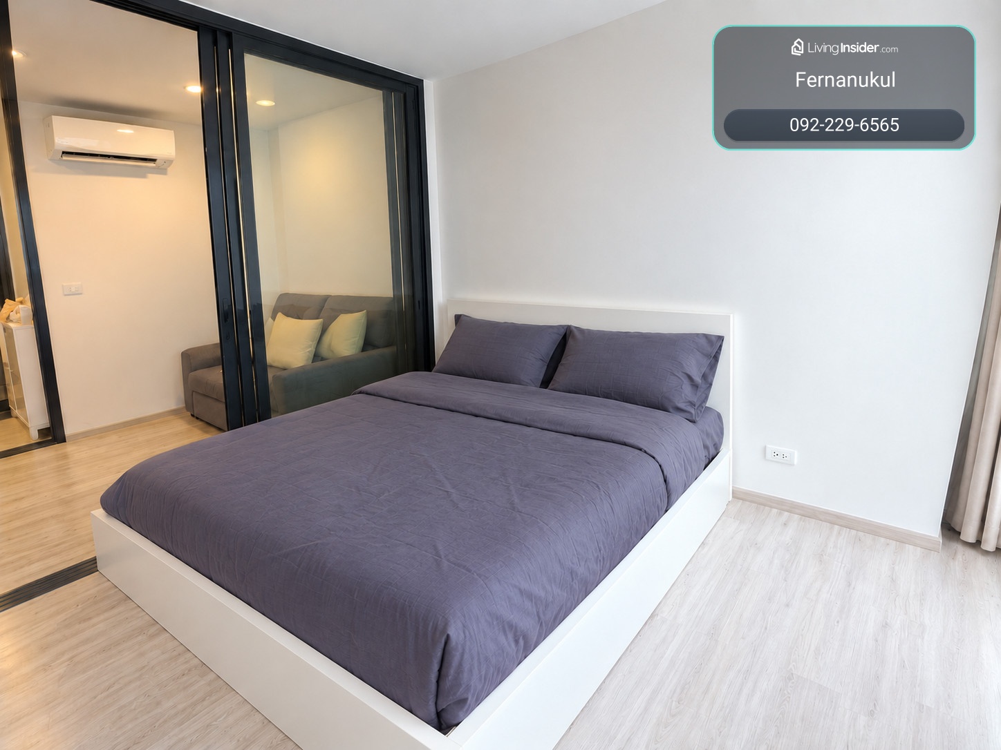 💥 ให้เช่า XT Huai Khwang ตึก A | ห่าง MRT เพียง 70 ม. ชั้น 27 | 1 Bedroom | 16,500 บาท/เดือน ‼️ | 曼谷高层公寓出租・距MRT仅70米・月租16,500泰铢 – รูปที่ 3