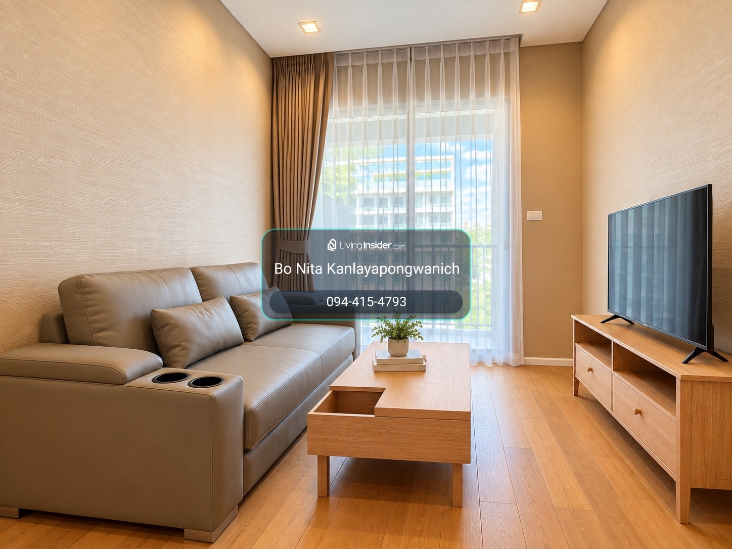 🔥The Saint Residences |1 ห้องนอน  ห้องสวย ราคาดี 24,000 บาท/เดือน 🏡 – รูปที่ 3