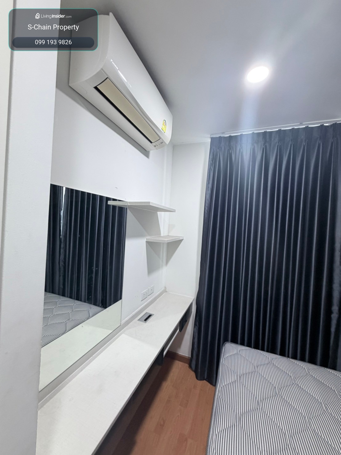 🏙️🚆 2 ห้องนอน ห้องกว้าง ติด BTS แพรกษา! 💖✨ The President Sukhumvit Samut Prakan ✨ NO-084 – รูปที่ 4