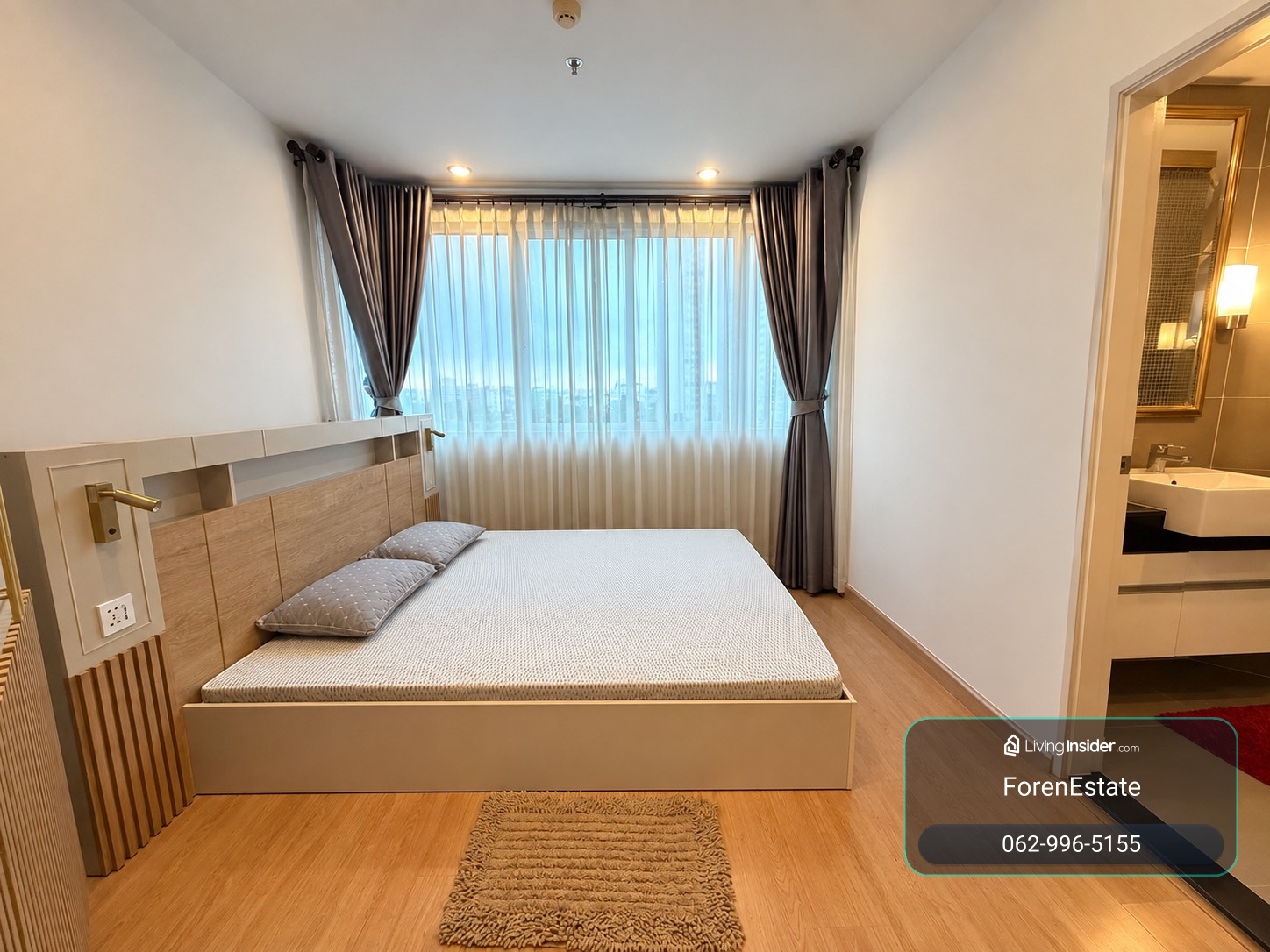 For rent✨Condo near MRT Cultural Center | Supalai Wellington | 2 bedrooms, fully furnished, ready to move in, near Central Rama 9. – รูปที่ 3