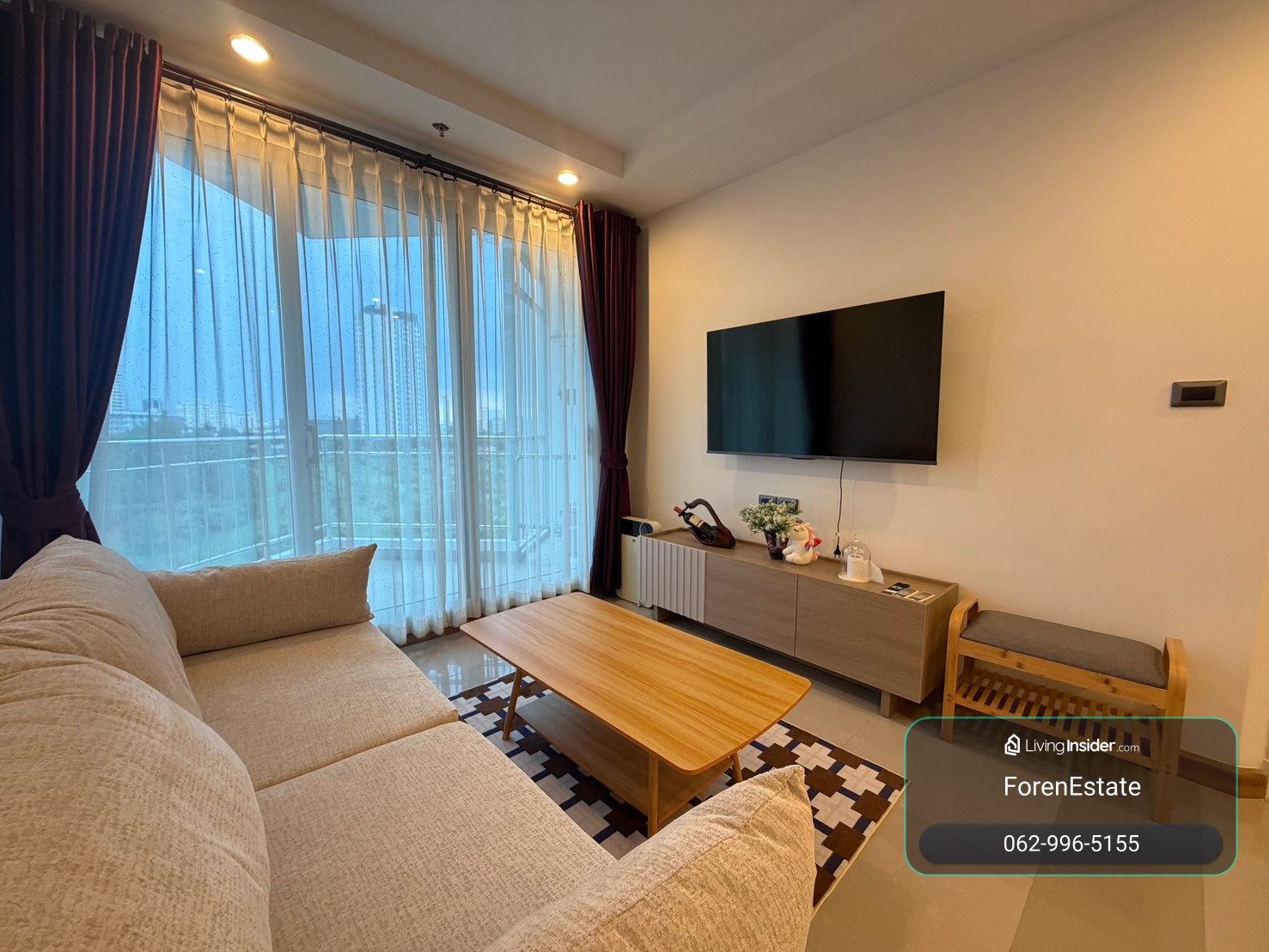 For rent✨Condo near MRT Cultural Center | Supalai Wellington | 2 bedrooms, fully furnished, ready to move in, near Central Rama 9. – รูปที่ 2