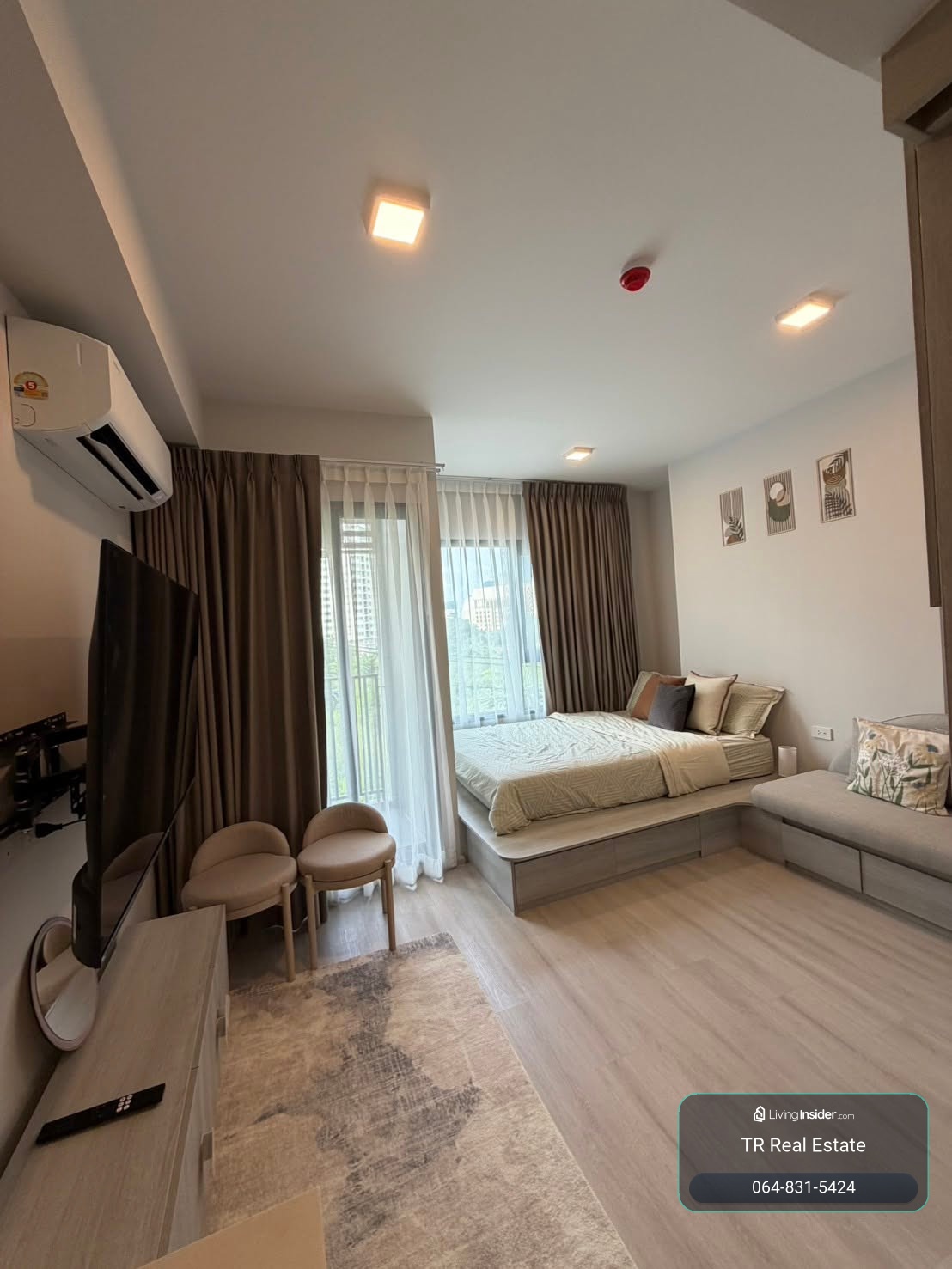 🏡 Condo for Rent – ​​COBE Ratchada - Rama 9 (COBE Ratchada - Rama 9) | 1 Bed | 1 Bath | 26 sqm | Floor 3 | MRT Cultural Center | 💰15,000 THB/month | LINE: @979ywrvr | Ref: PK0239 – รูปที่ 2