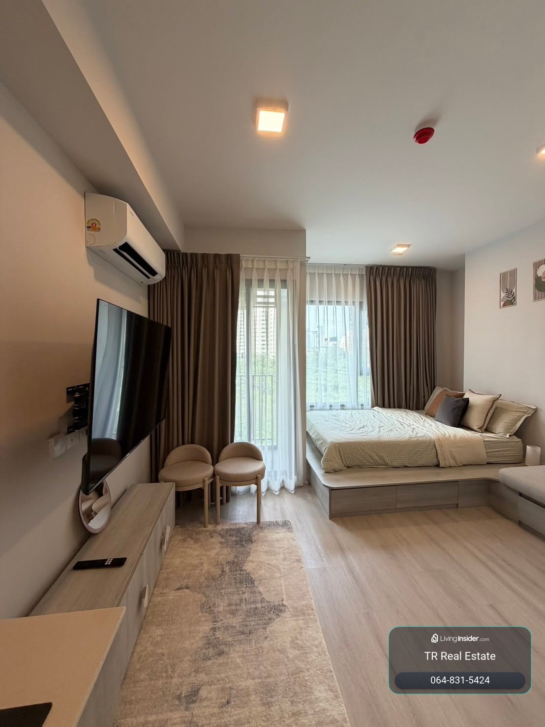 🏡 Condo for Rent – ​​COBE Ratchada - Rama 9 (COBE Ratchada - Rama 9) | 1 Bed | 1 Bath | 26 sqm | Floor 3 | MRT Cultural Center | 💰15,000 THB/month | LINE: @979ywrvr | Ref: PK0239 – รูปที่ 4