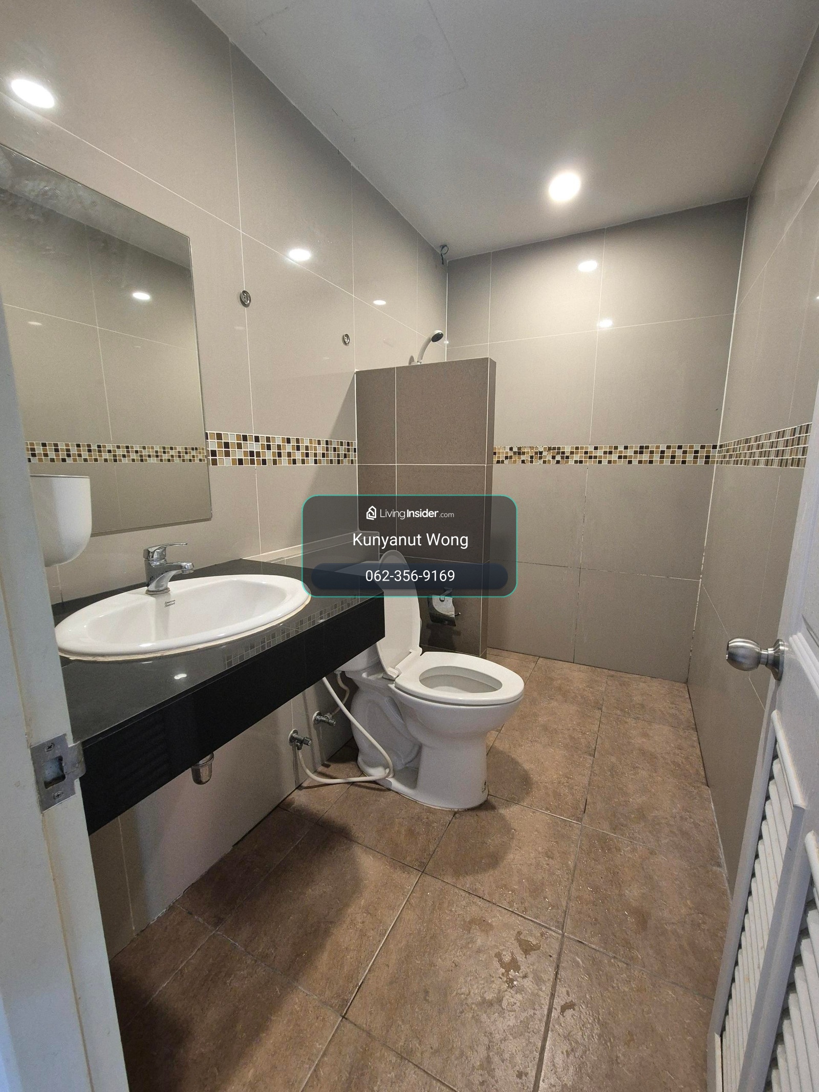 Anna condo Phothi Kaew 3, intersection 3, 32 sq m., next to media market, 1 bedroom, 1 bedroom, line goodasset – รูปที่ 3
