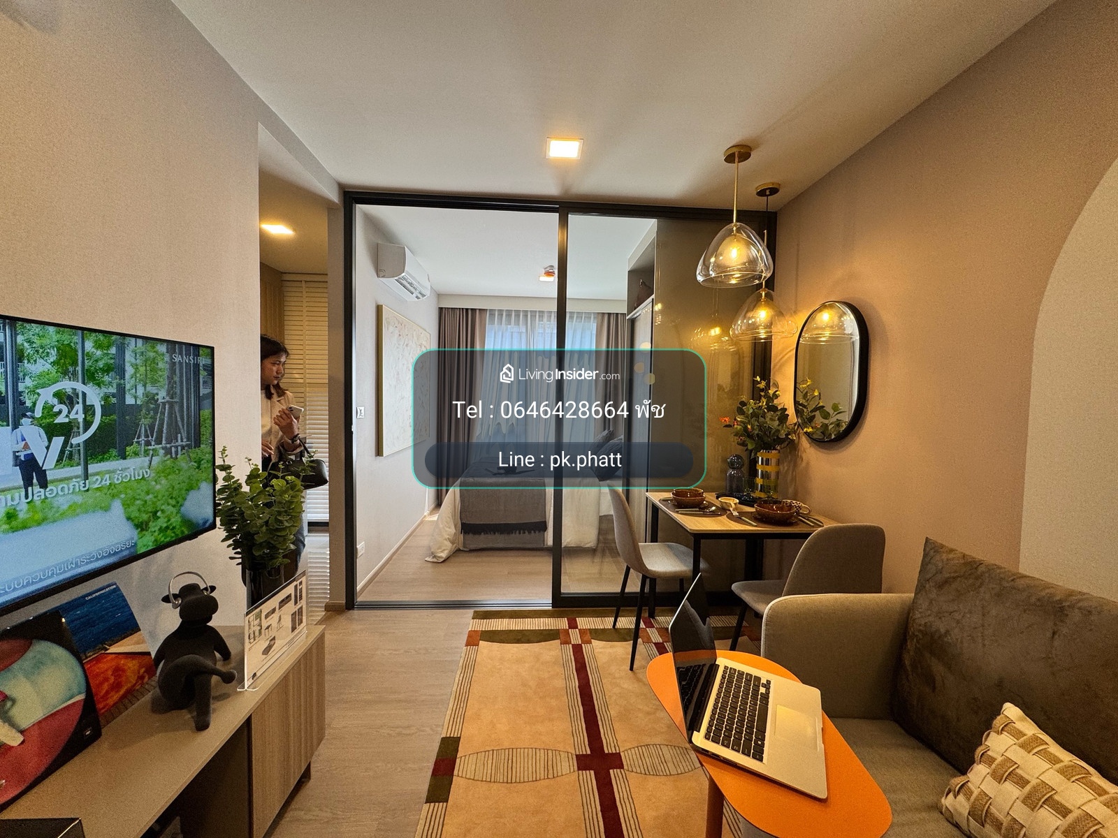 THE BASE RATCHADA 19🐶🐱1 Bedroom | 24.11 sq.m. 💰 starting at only 2.509 MB* ☎️0646428664 Phat – รูปที่ 2