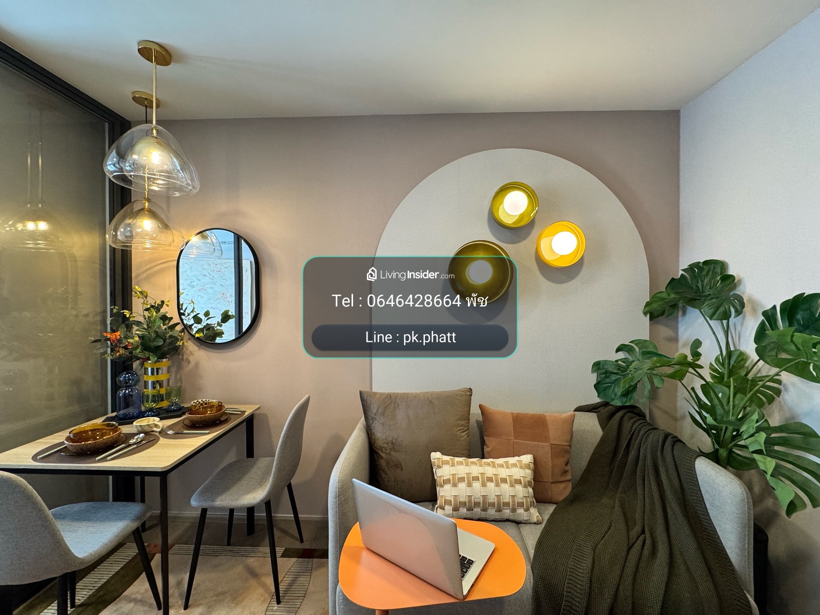 THE BASE RATCHADA 19🐶🐱1 Bedroom | 24.11 sq.m. 💰 starting at only 2.509 MB* ☎️0646428664 Phat – รูปที่ 3