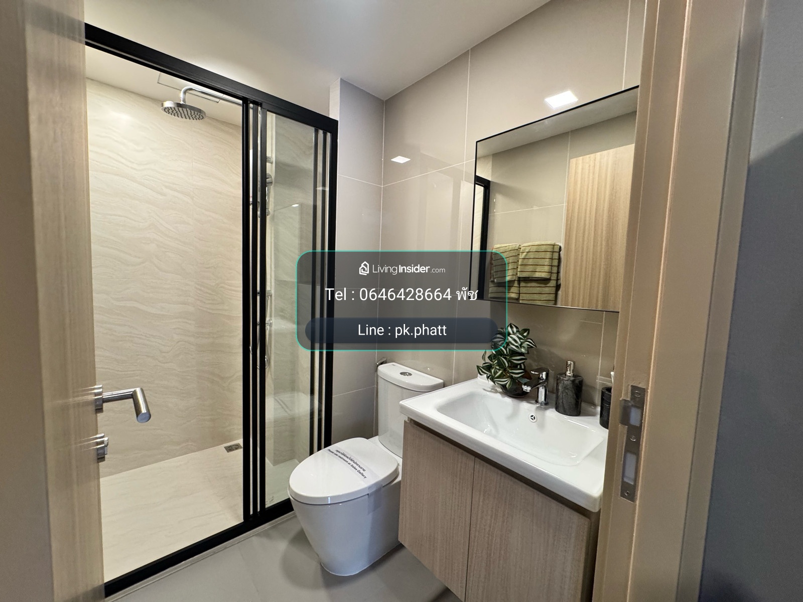Pet-Friendly🐱🐶 THE BASE RATCHADA 19 🌃1 Bedroom | 24.11 sq.m. 💰 เริ่มเพียง 2.509 MB* ☎️0646428664 Phat – รูปที่ 3