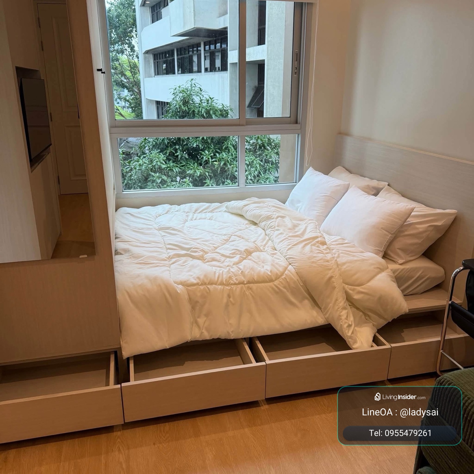 ให้เช่า Q House Condo Sathorn ห้องรีโนเวทใหม่✨🚆ติด BTS กรุงธนบุรี ✅LineOA : @ladysai  – รูปที่ 4