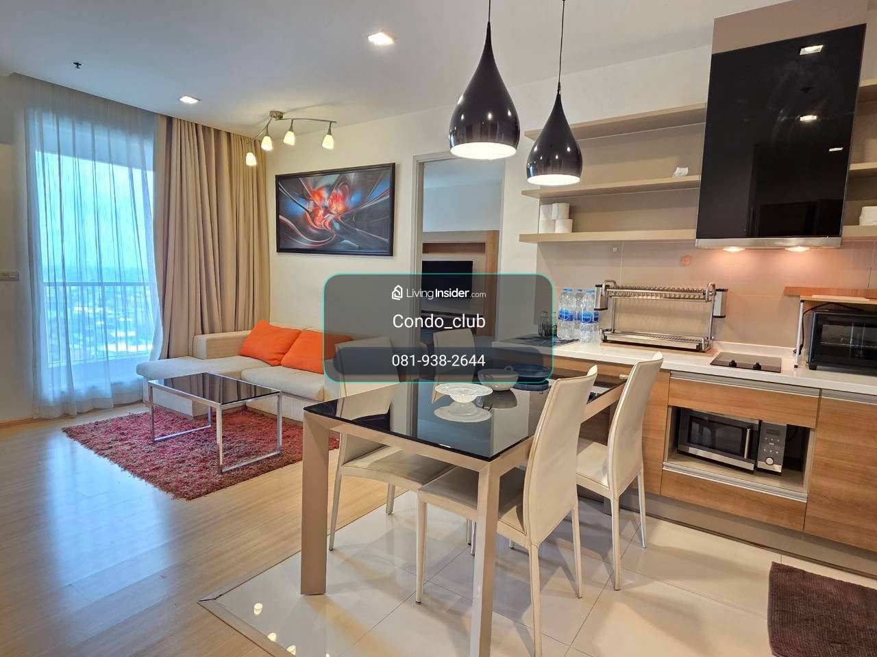For Rent 🔥🔥Rhythm Sukhumvit 50 2b 2b Corner unit!!! – รูปที่ 3