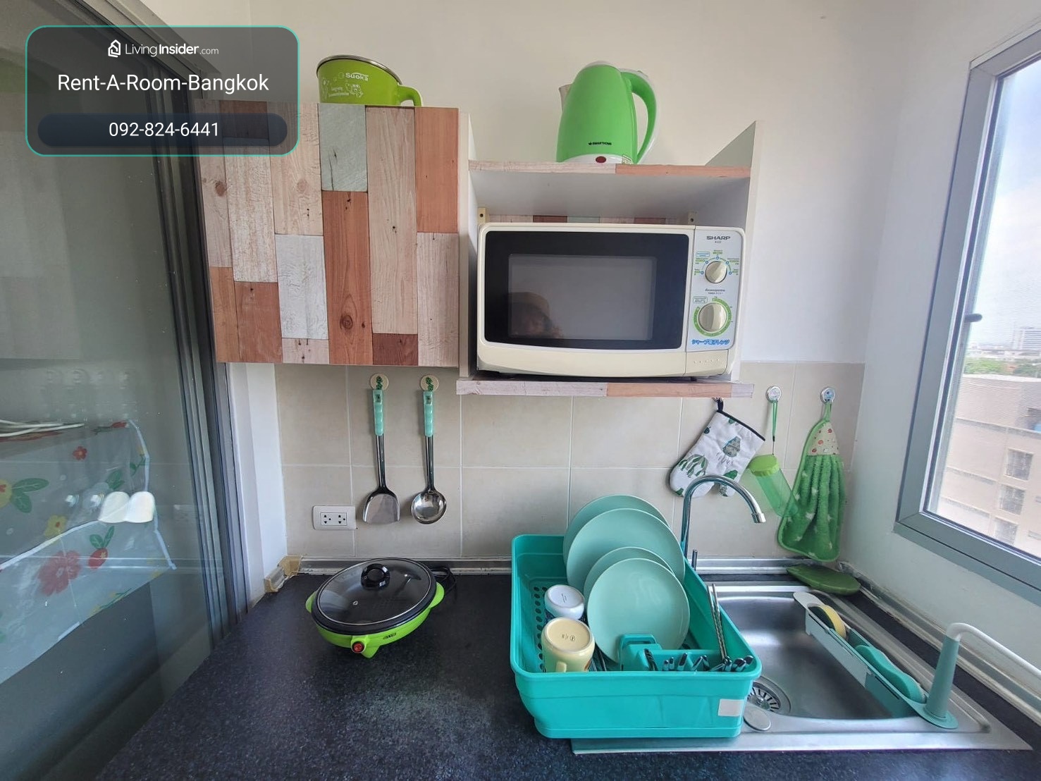 C260259 City home srinakarin, 31 sqm 1 bed fully furnished, 7000 thb – รูปที่ 2