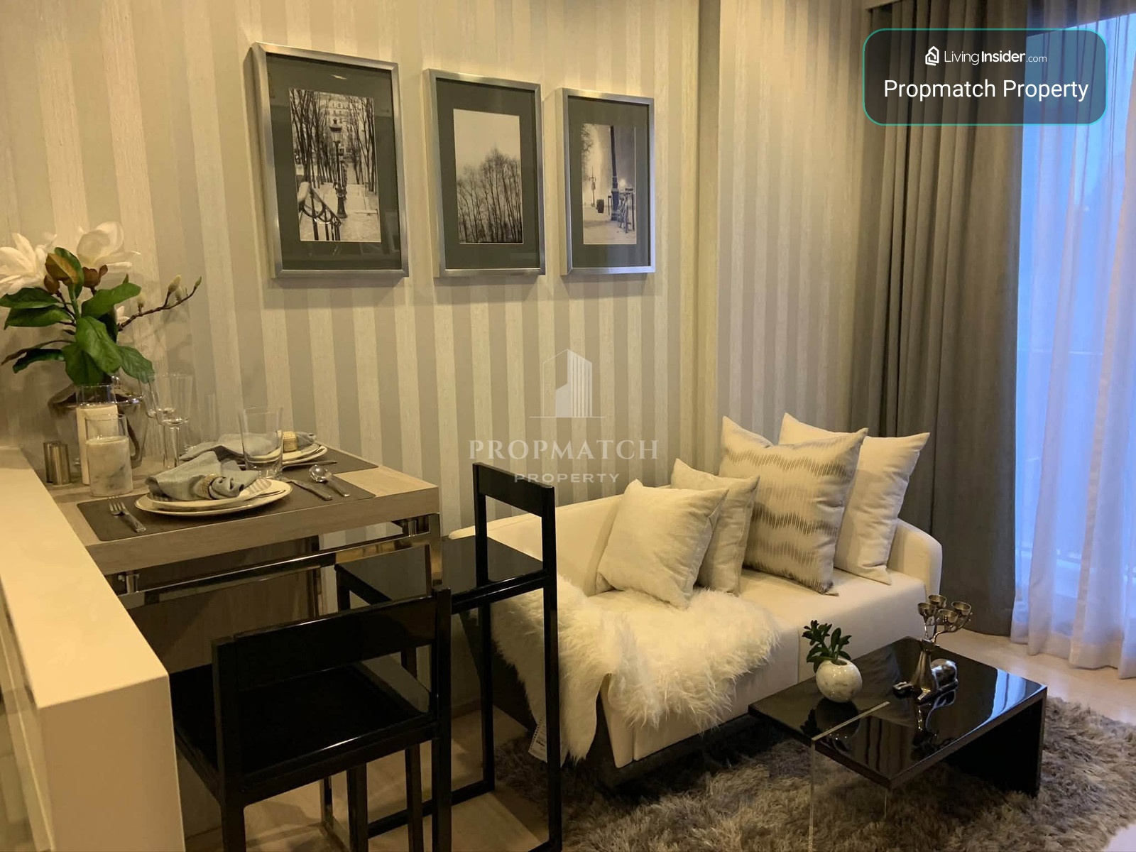 ✨Flash Deal ✨M Thonglor 10 ( 1Bed 1Bath 32SQM.) พร้อมอยู่ ! เพียง 5,000,000 บาท Tel.0981315848 @propmatch  – รูปที่ 3
