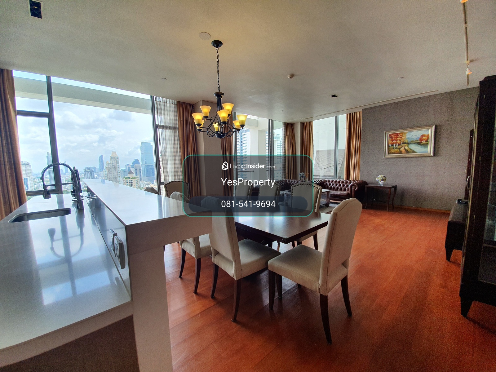 ปล่อยเช่า 3 ห้องนอน 3 ห้องน้ำ เดอะ สุโขทัย เรสซิเด้นซ์ | The Sukhothai Residences – รูปที่ 2