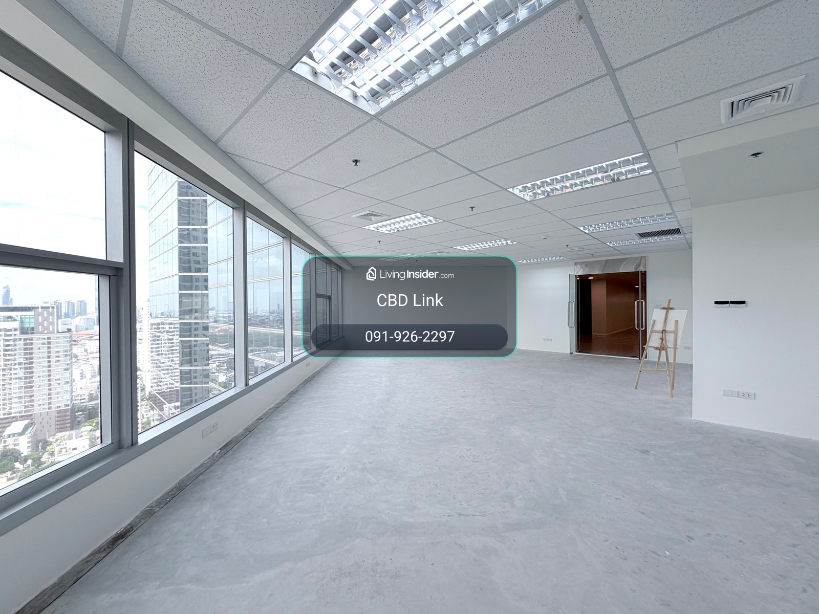 Grade A office, Skywalk from BTS Chong Nonsi – รูปที่ 2