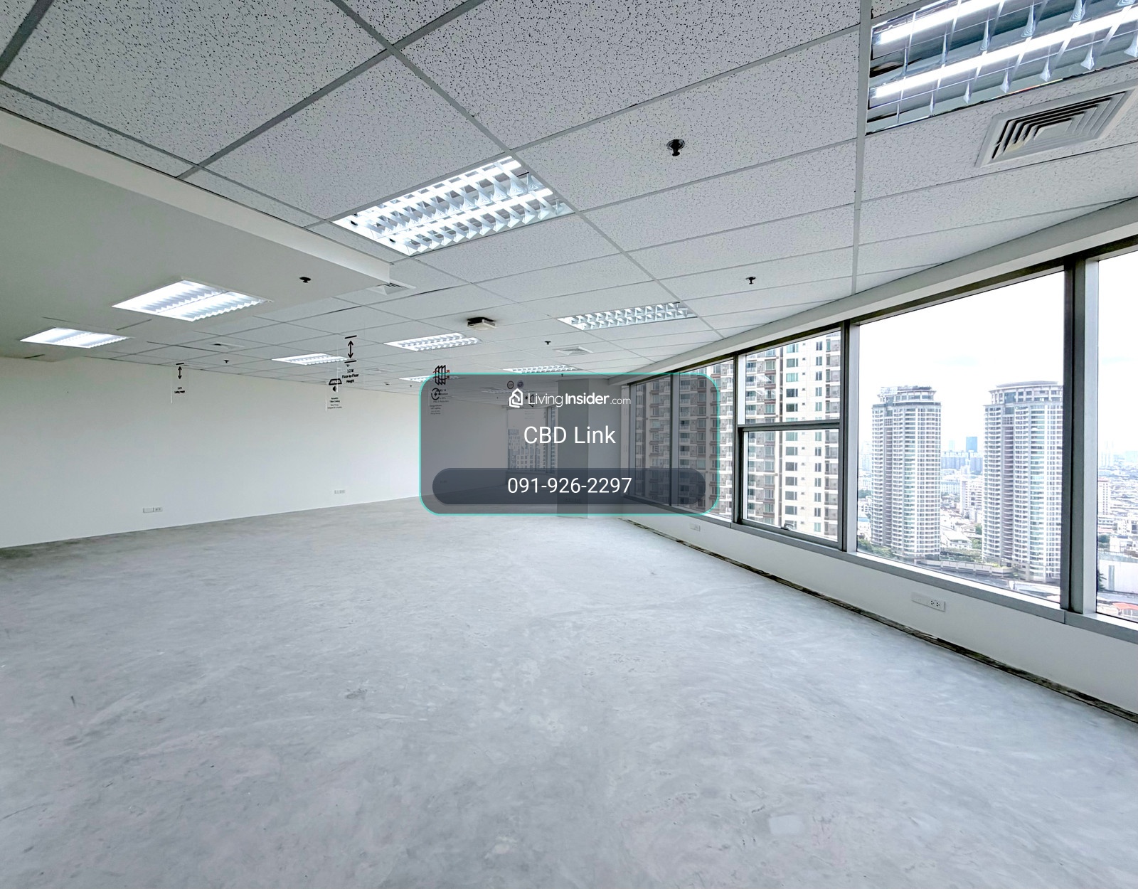 Grade A office, Skywalk from BTS Chong Nonsi – รูปที่ 3