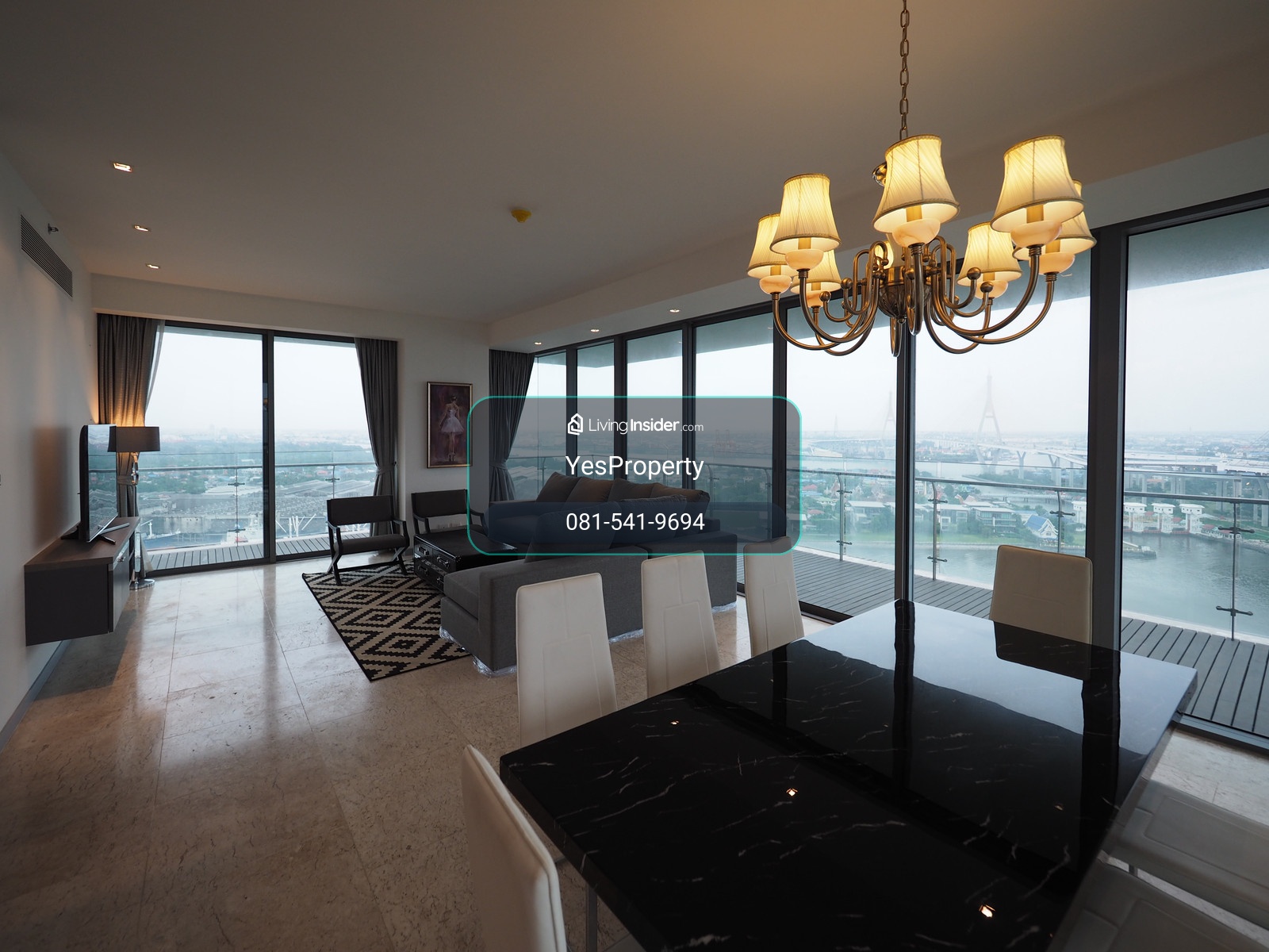 ปล่อยเช่า 3 ห้องนอน 3 ห้องน้ำ เดอะ พาโน พระราม 3 | The Pano Rama3 – รูปที่ 3