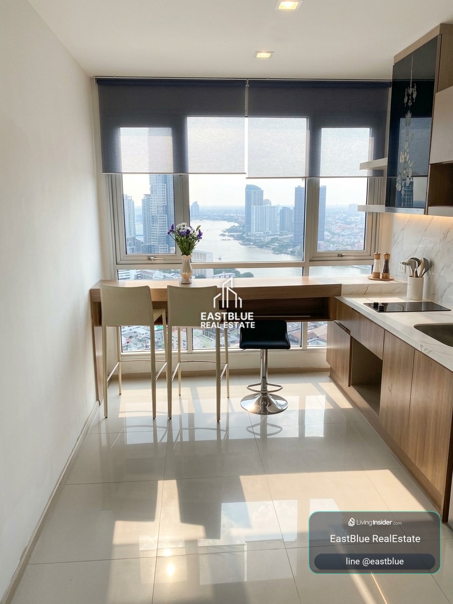 For Rent: RHYTHM Sathorn 1 Bed 45 sqm near BTS Saphan Taksin 22,000 THB/month – รูปที่ 4