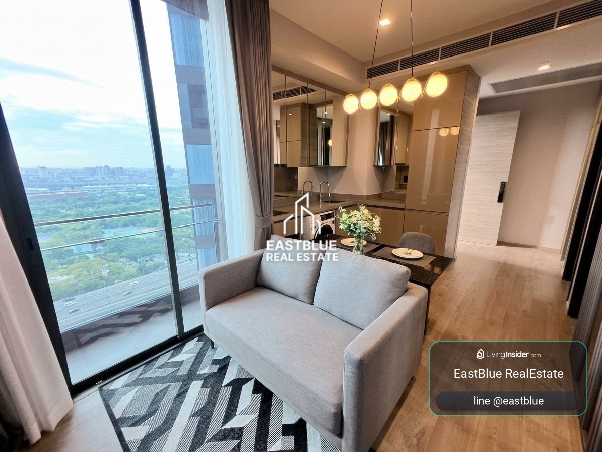 ให้เช่า The Crest Park Residences 2 นอน 51 ตร.ม. ใกล้ BTS ห้าแยกลาดพร้าว 57,000/เดือน 0642748883 – รูปที่ 2