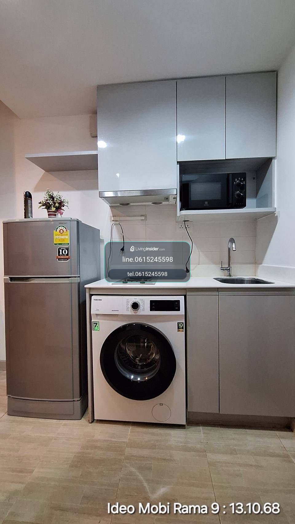 🔥เช่าด่วน ห้องสวย ชั้นสูง IDEO MOBI RAMA 9 – รูปที่ 4