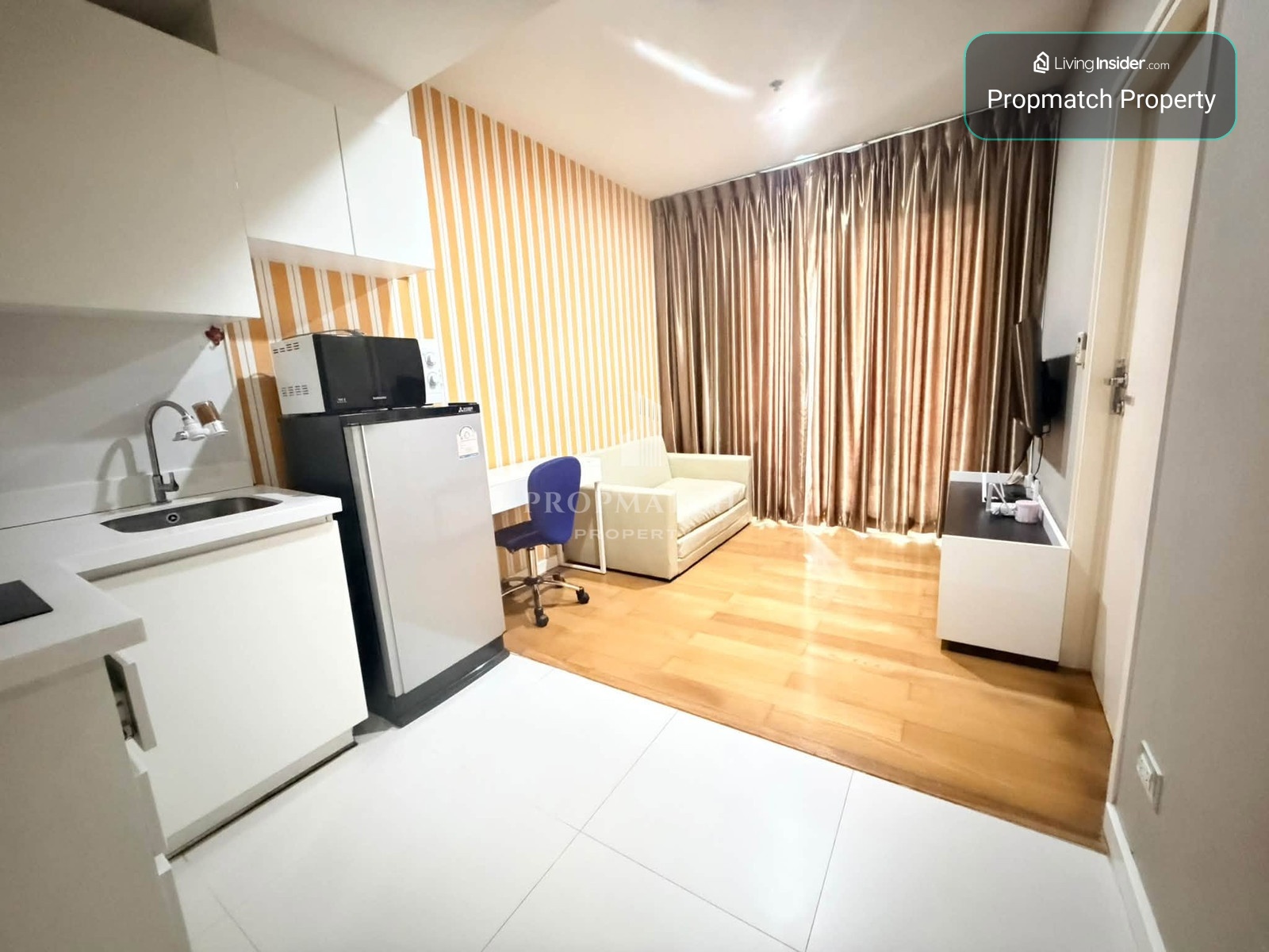 ✨Flash Deal ✨Condolette Ize Ratchathewi ( 1Bed 1Bath 31SQM.) พร้อมอยู่ ! เพียง 18,500 บาทต่อเดือน Tel.0981315848@propmatch  – รูปที่ 3