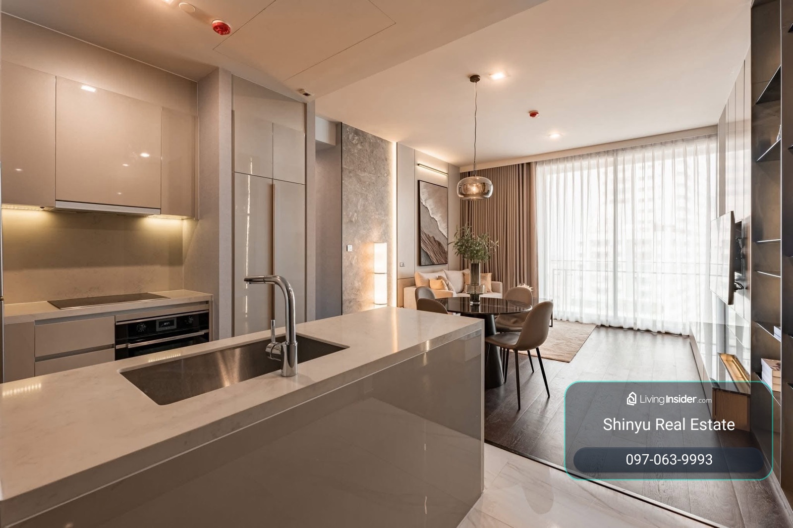 ให้เช่าคอนโด Laviq Sukhumvit 57 - 2 ห้องนอน 2 ห้องน้ำ - 80 ตร.ม. - เช่า 100,000 บาท/เดือน [BWr2610003]  – รูปที่ 4