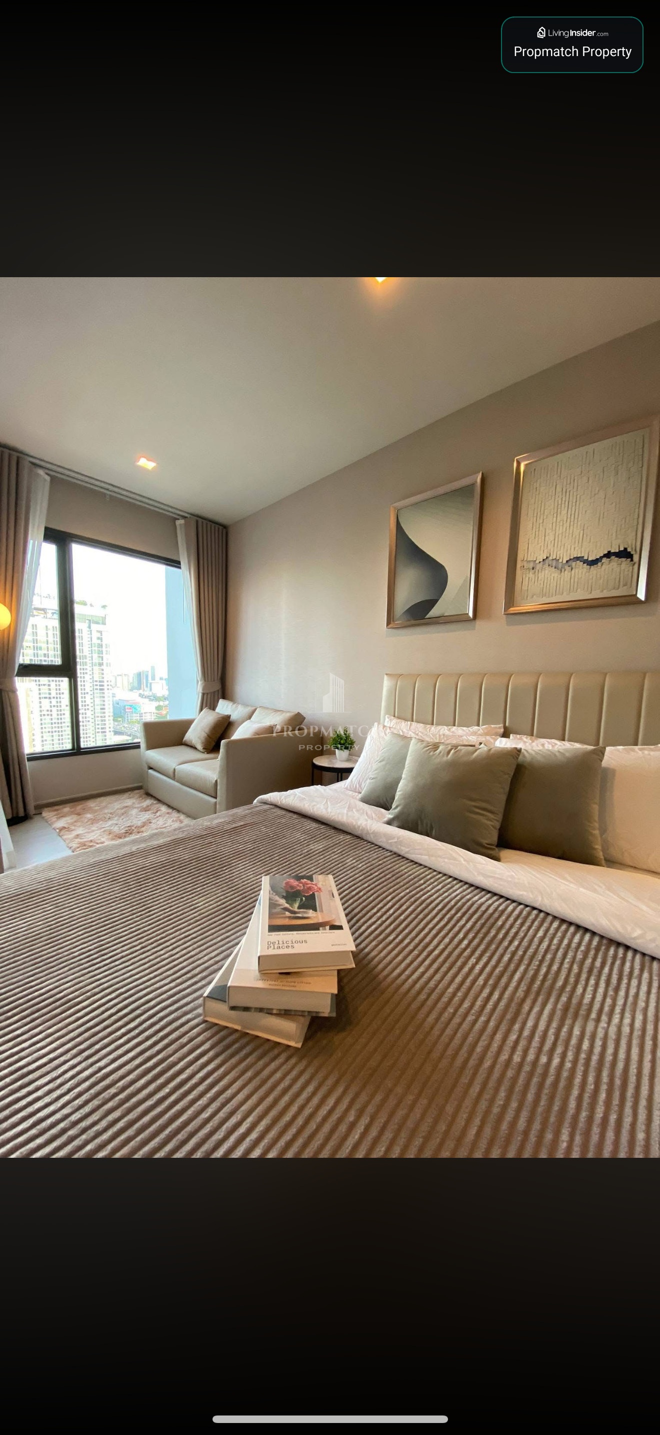 ✨Flash Deal ✨Life Asoke Rama 9 ( 1Bed 1Bath 30SQM.) พร้อมอยู่ ! เพียง 16,000 บาทต่อเดือน Tel.0981315848@propmatch  – รูปที่ 4