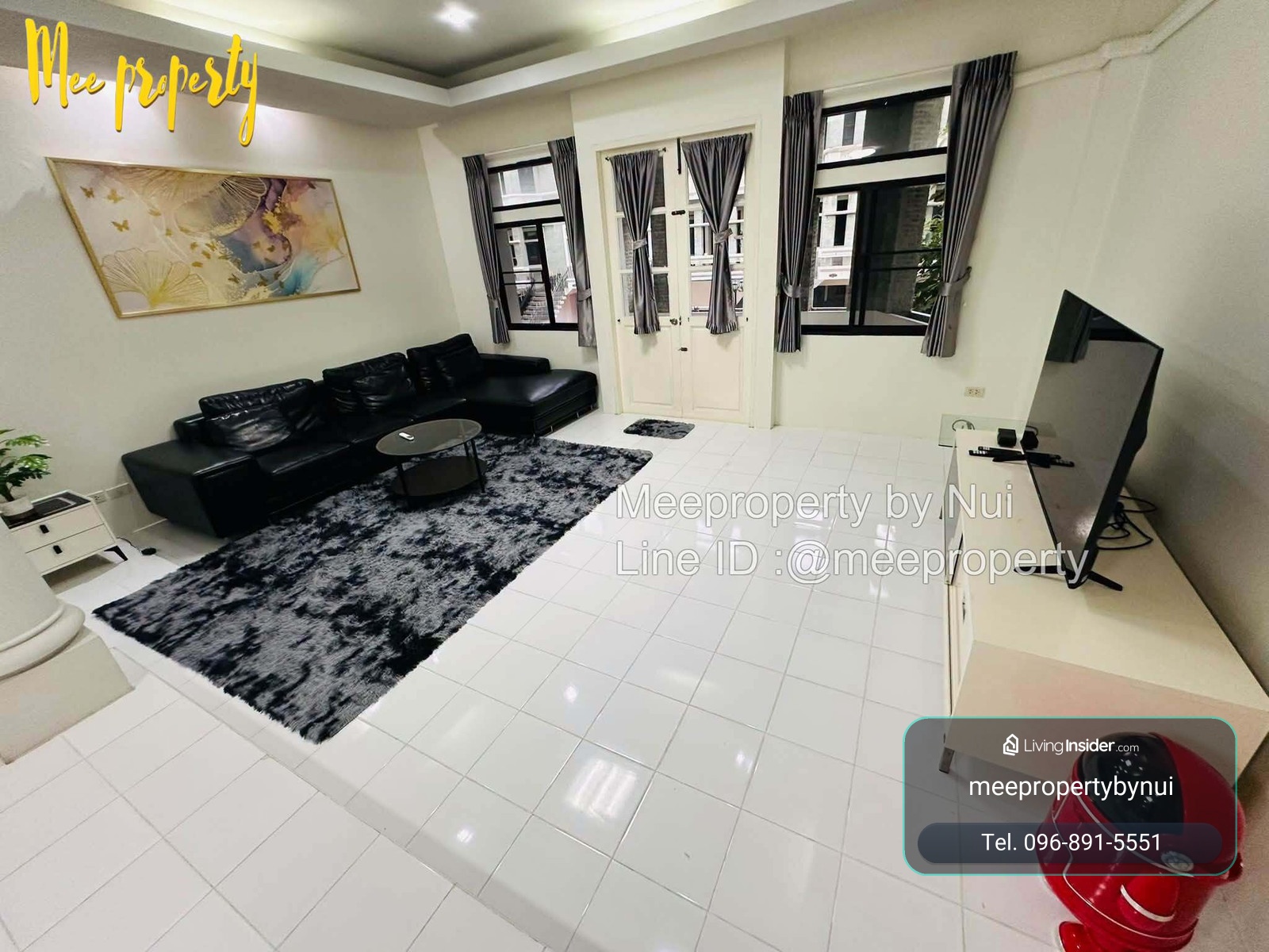 #For rent TOWNHOME & HOME OFFICE 4 floors / usable area approximately 350 sq m on land 33 sq m. Moo Baan Chicha Castle - Sukhumvit 31 (Chicha Village, Sukhumvit Soi 31) – รูปที่ 3