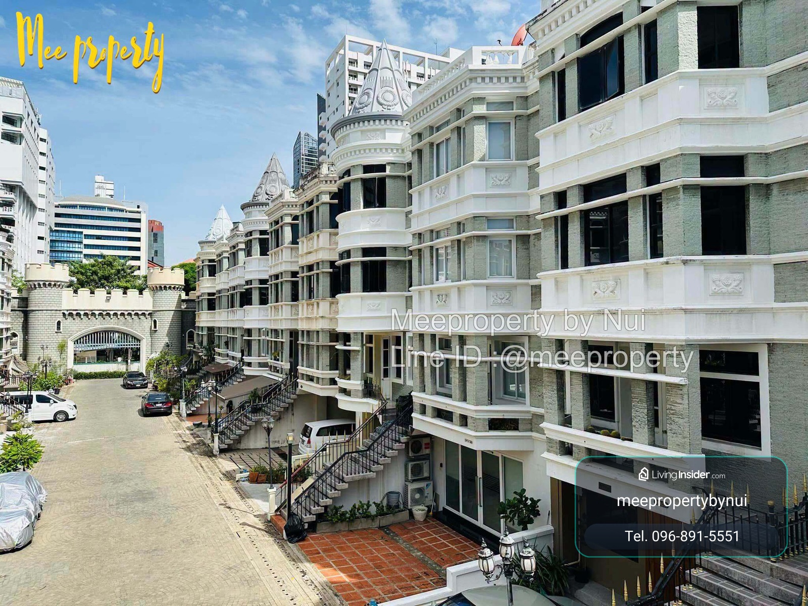 #For rent TOWNHOME & HOME OFFICE 4 floors / usable area approximately 350 sq m on land 33 sq m. Moo Baan Chicha Castle - Sukhumvit 31 (Chicha Village, Sukhumvit Soi 31) – รูปที่ 2