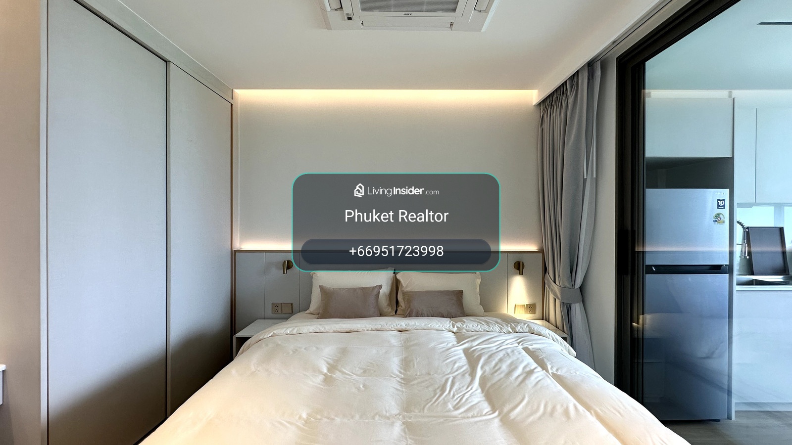 The AQUA Boat Avenue Condo for Rent | 1 Bedroom, Lake View | Cherng Talay, Phuket – รูปที่ 4